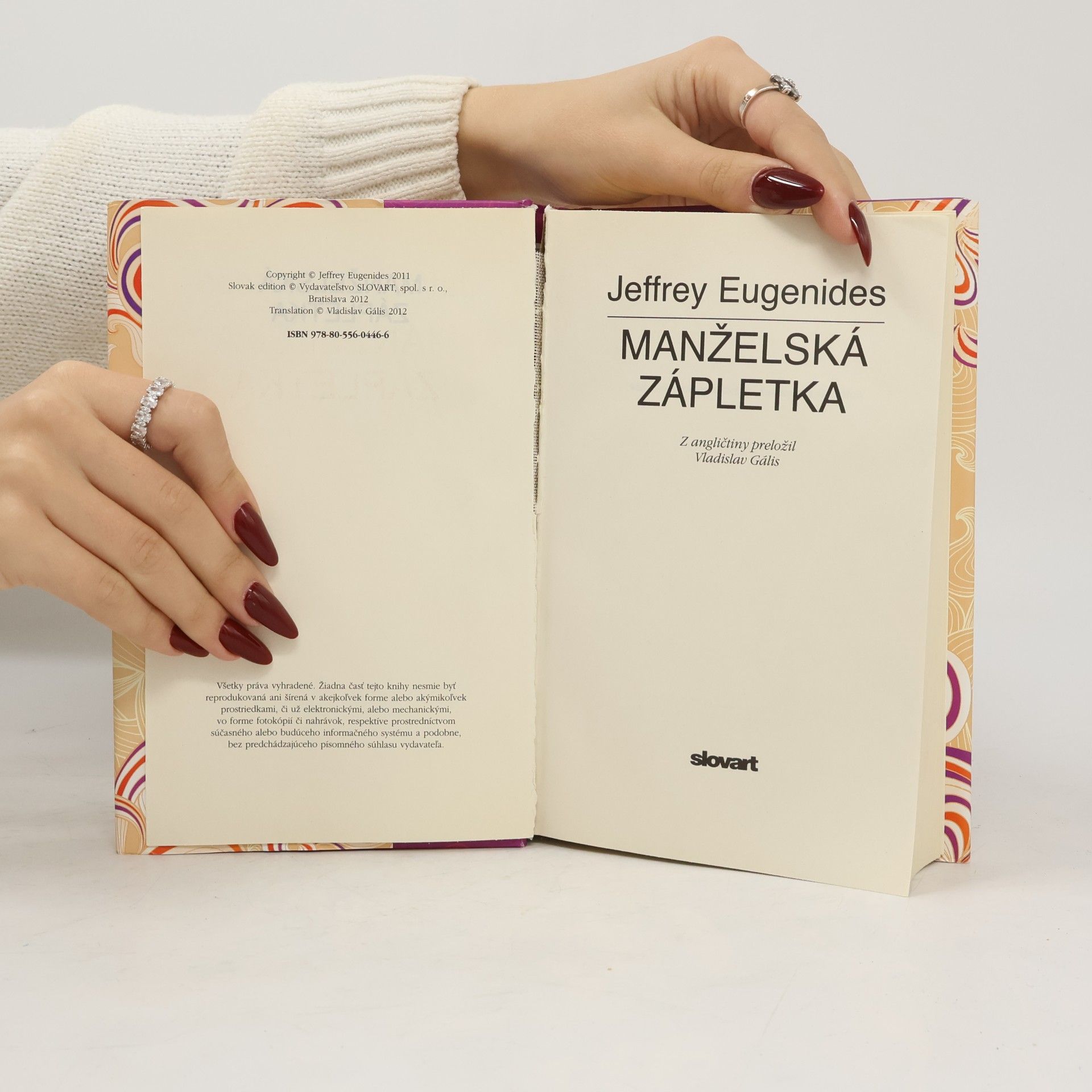 Jeffrey Eugenides Manželská zápletka