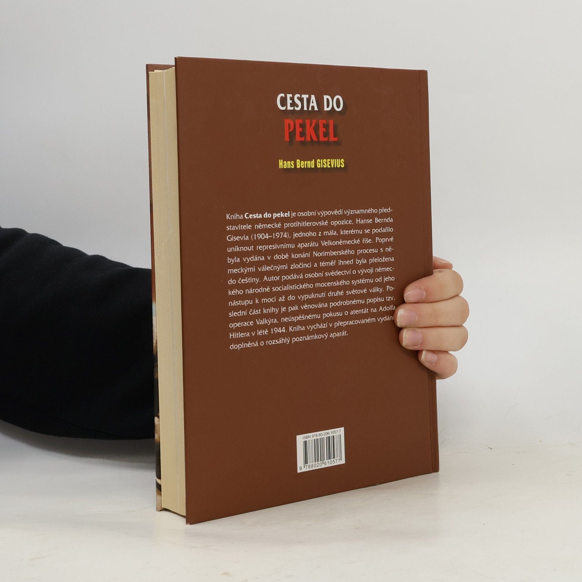 Hans Bernd Gisevius Cesta do pekel. Od požáru Říšského sněmu po operaci Valkýra