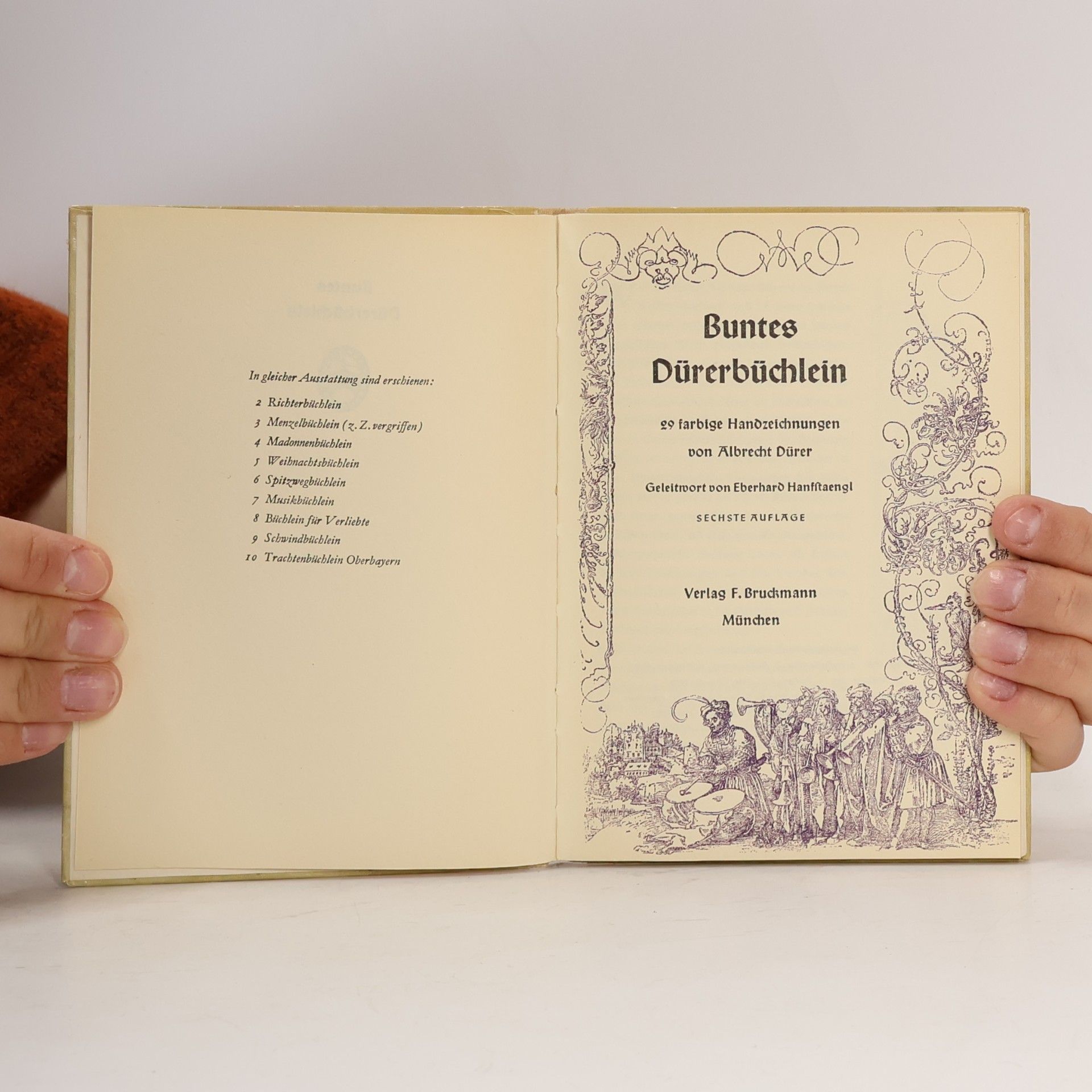 Albrecht Dürer Buntes Dürer-Büchlein