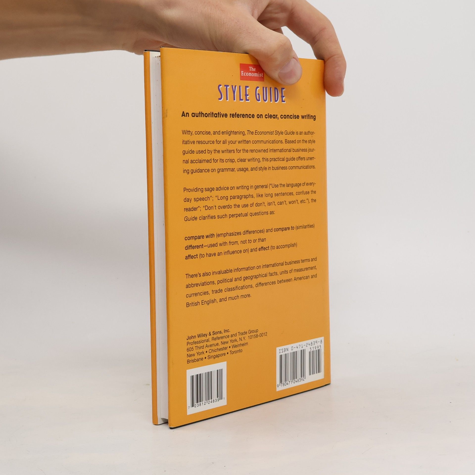 The Economist The Economist Style Guide
