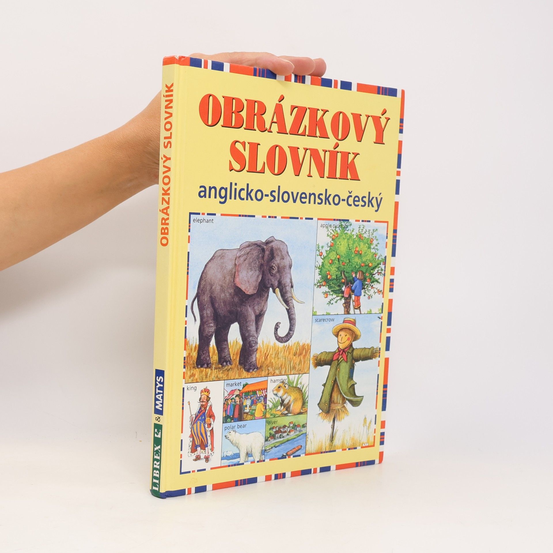 Autores varios Obrázkový slovník anglicko-slovensko-český