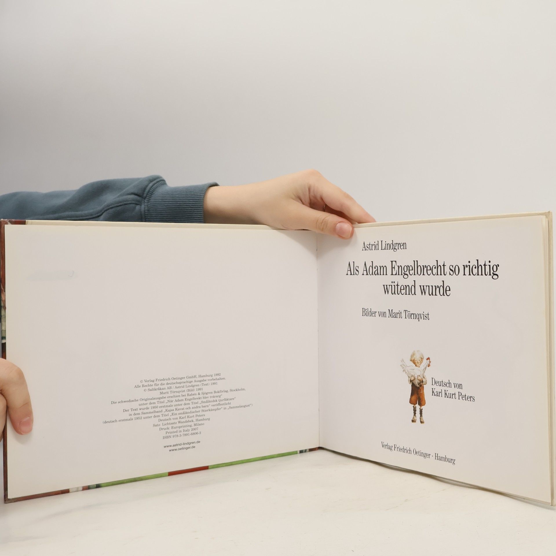 Astrid Lindgren Als Adam Engelbrecht so richtig wütend wurde