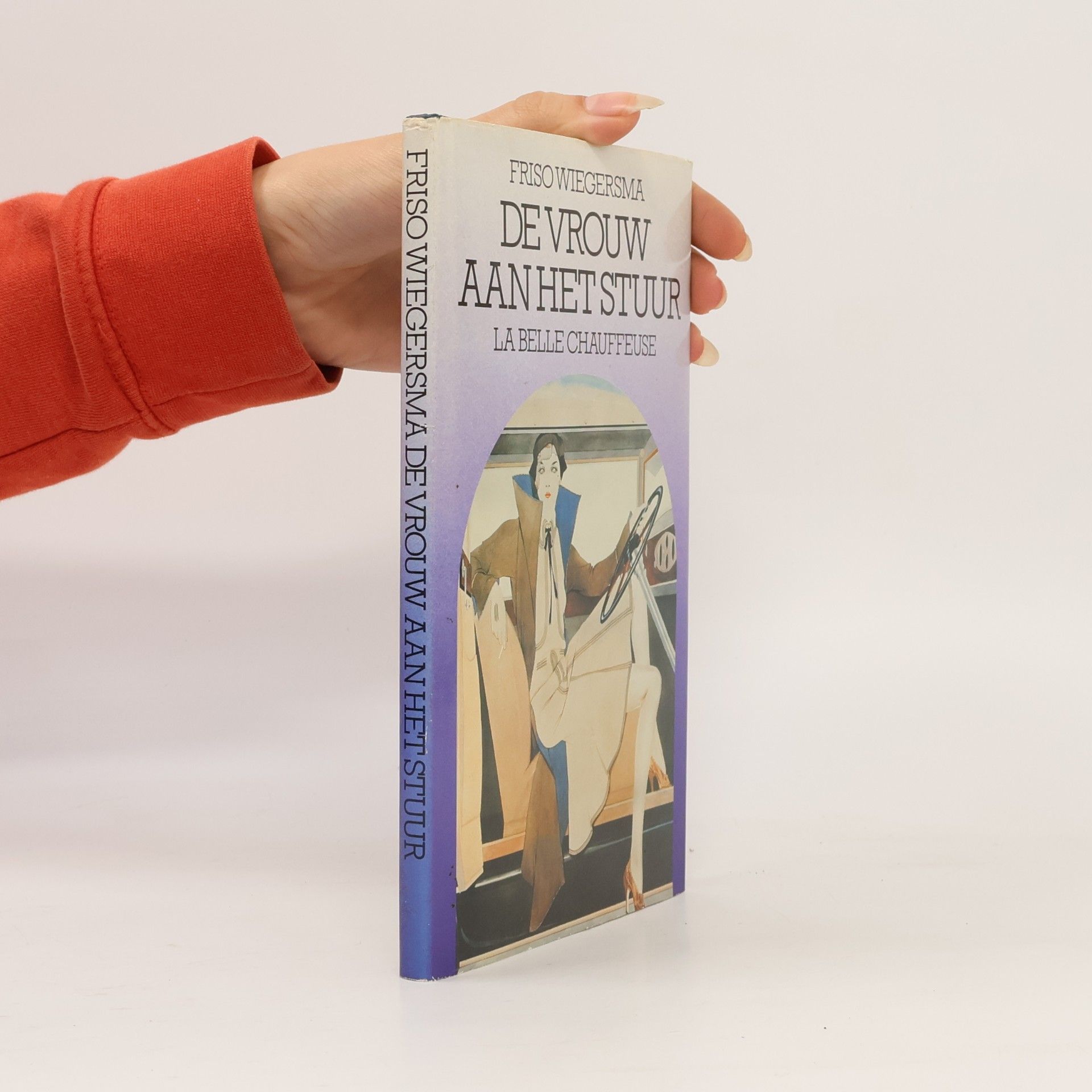 De vrouw aan het stuur