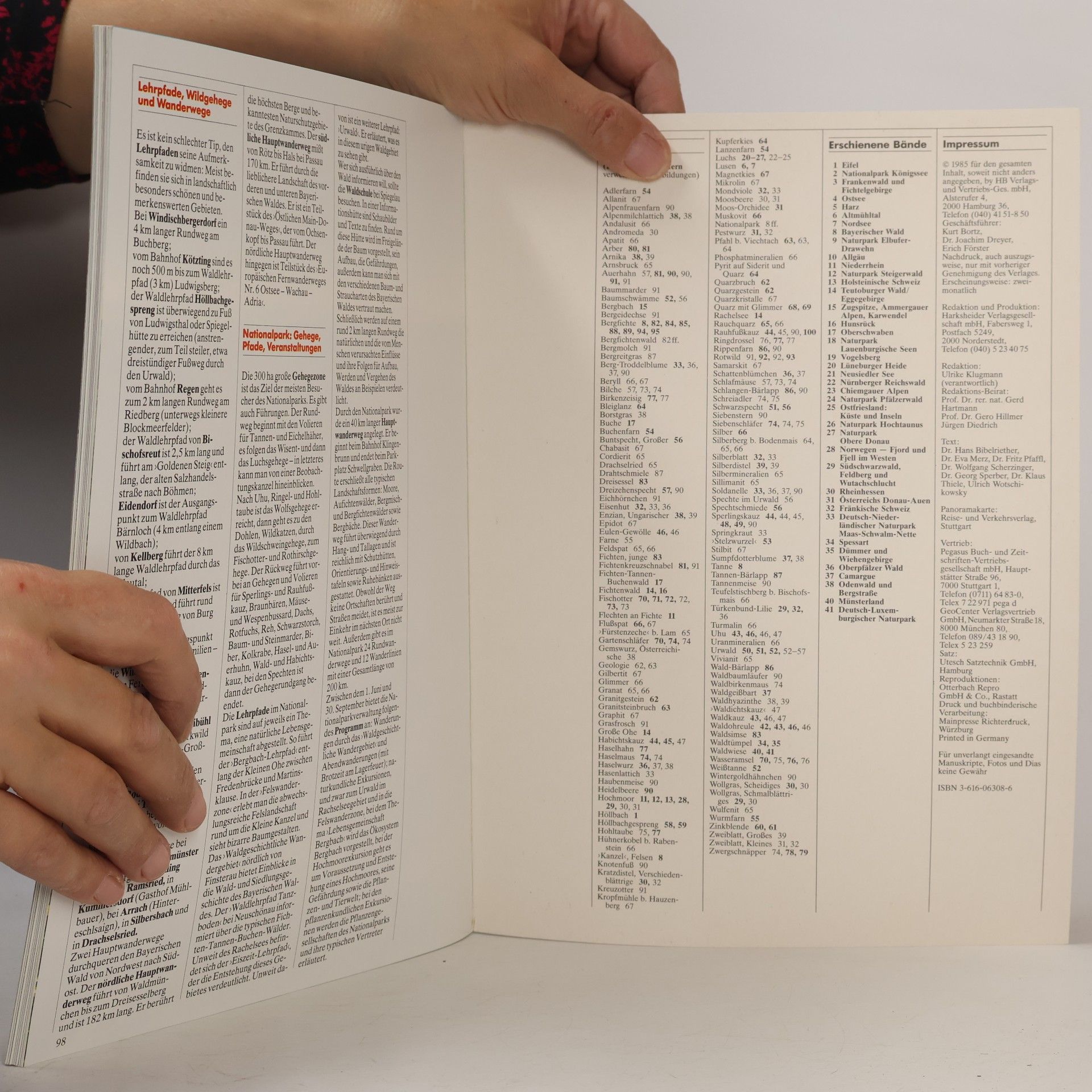 Various authors Naturmagazin Draußen 8. Bayerischer Wald