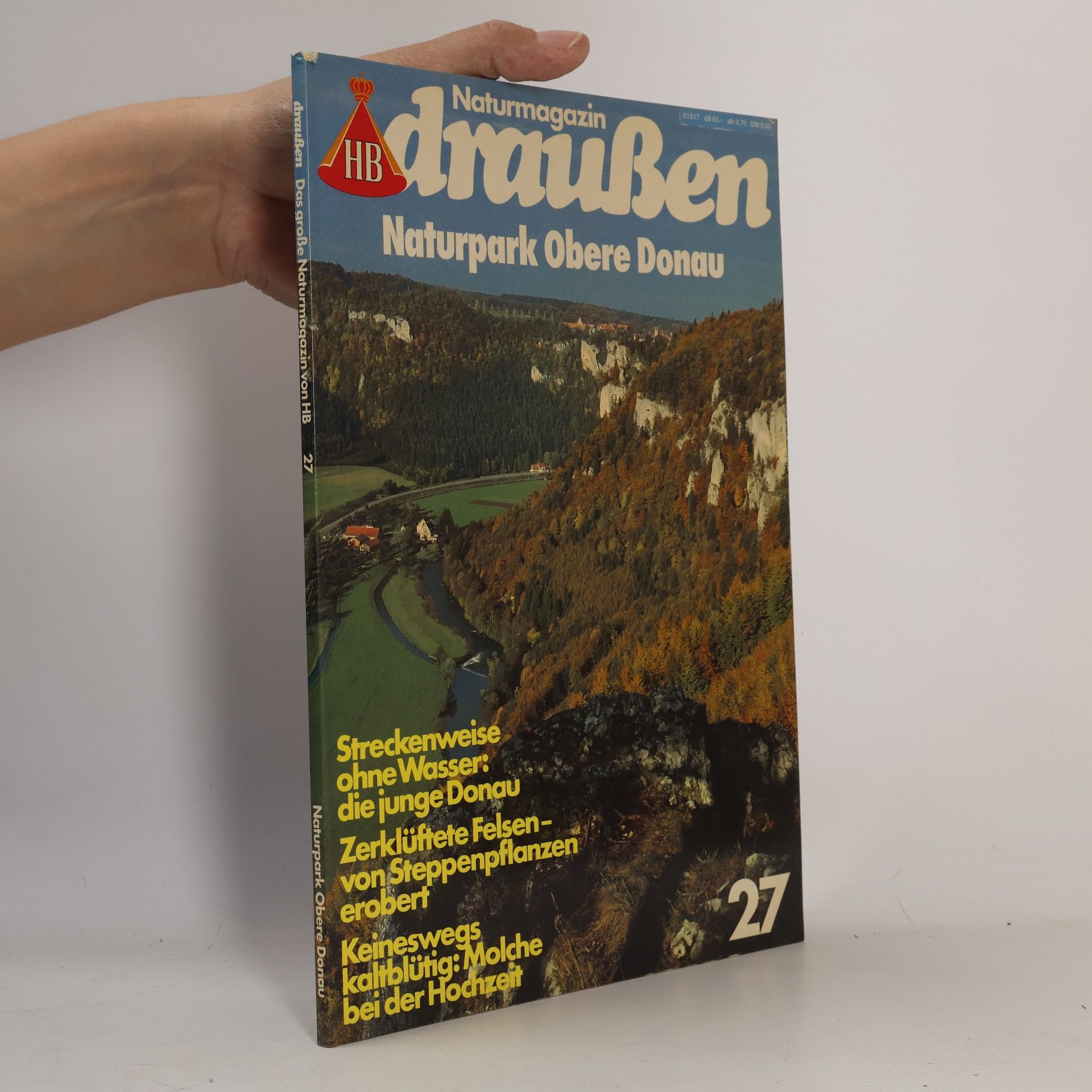 Various authors Naturmagazin Draußen 27. Naturpark Obere Donau