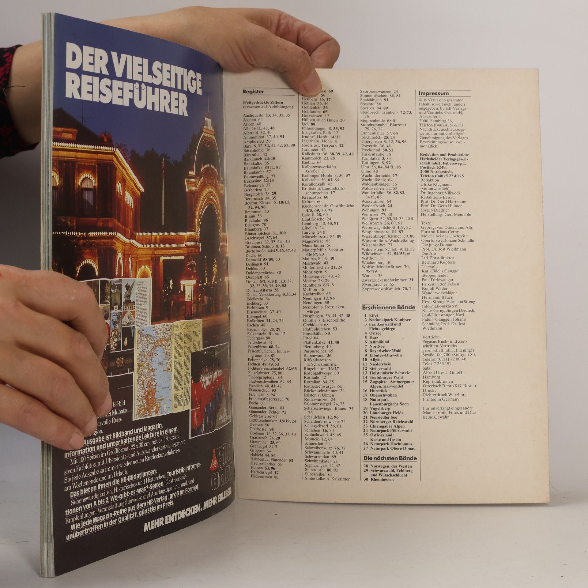 Various authors Naturmagazin Draußen 27. Naturpark Obere Donau