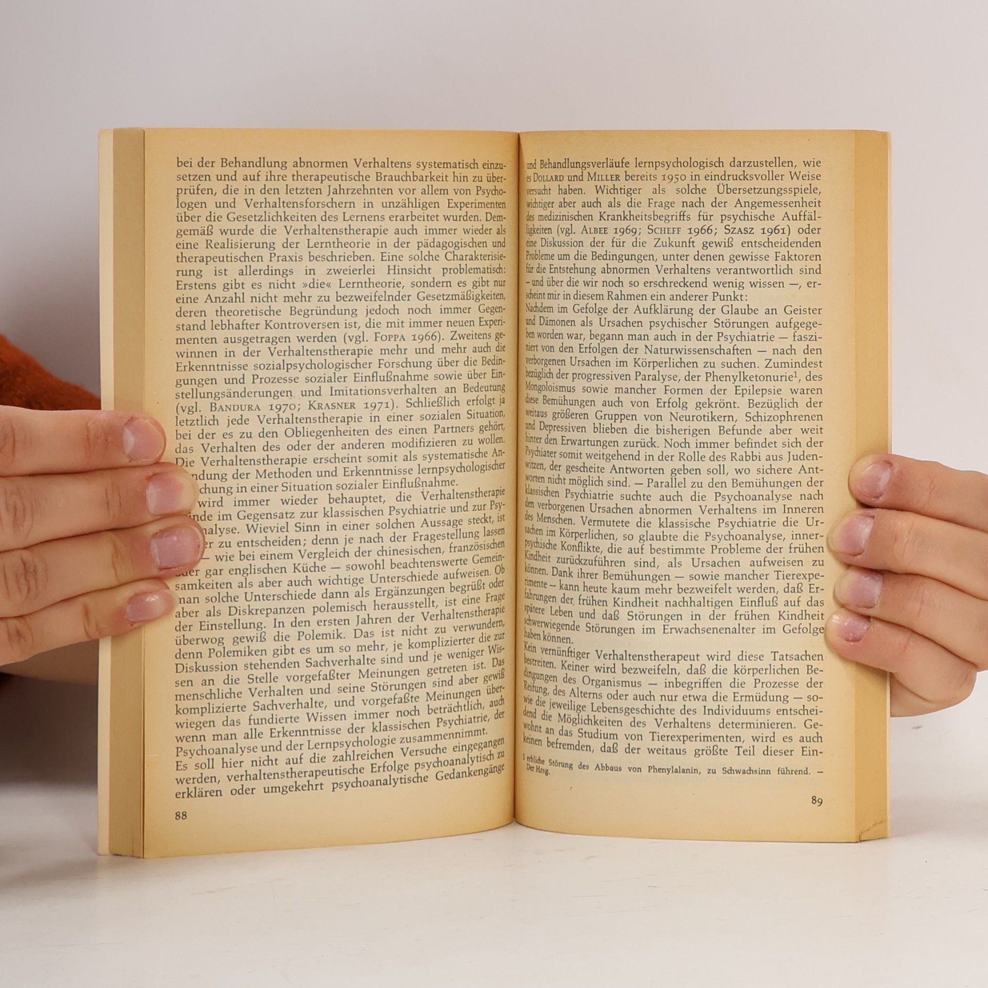 Claus Henning Bachmann Psychoanalyse und Verhaltenstherapie
