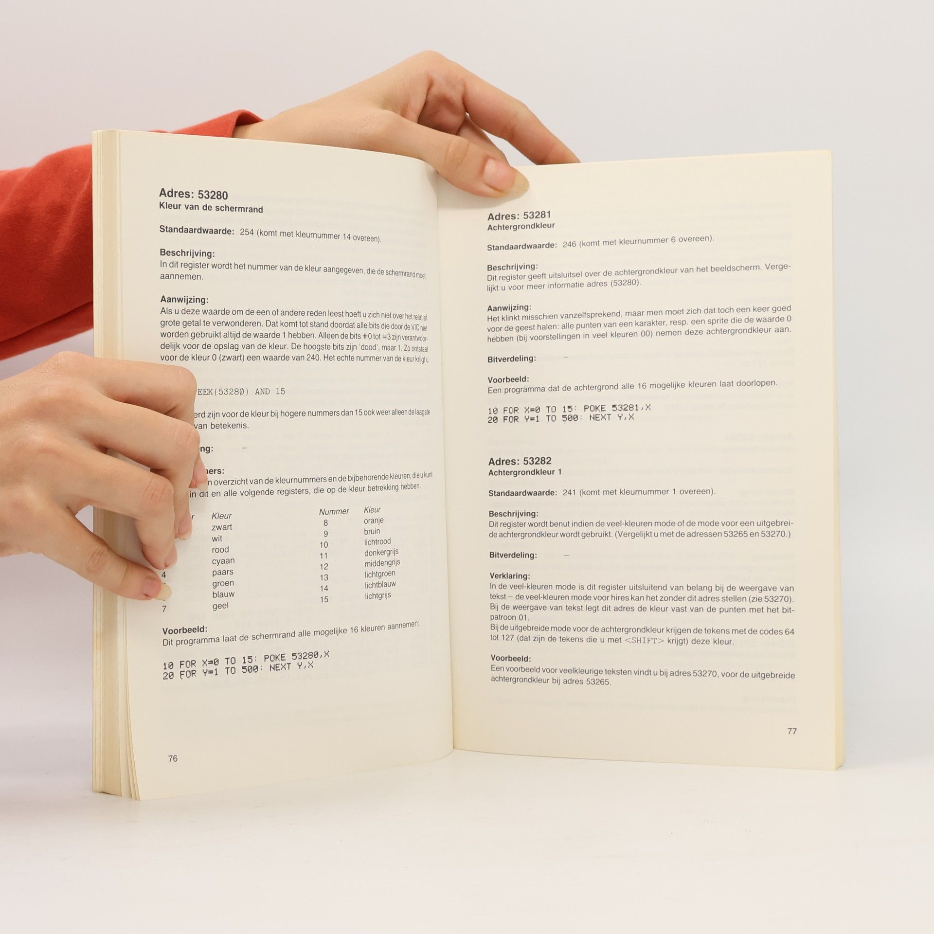 Hannes Rügheimer Kluwer Software-reeks: Peek- en Poke-adressenboek Commodore 64