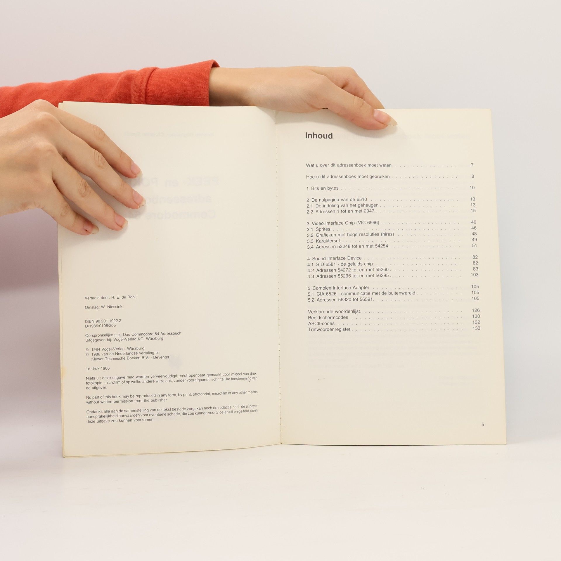 Hannes Rügheimer Kluwer Software-reeks: Peek- en Poke-adressenboek Commodore 64