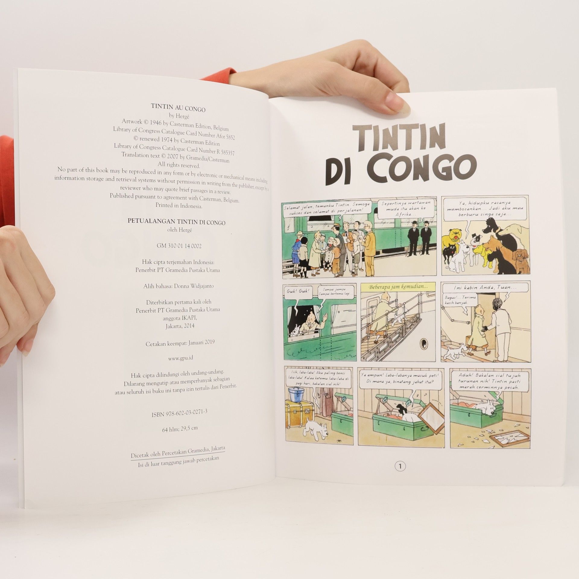 Hergé Tintin di Congo