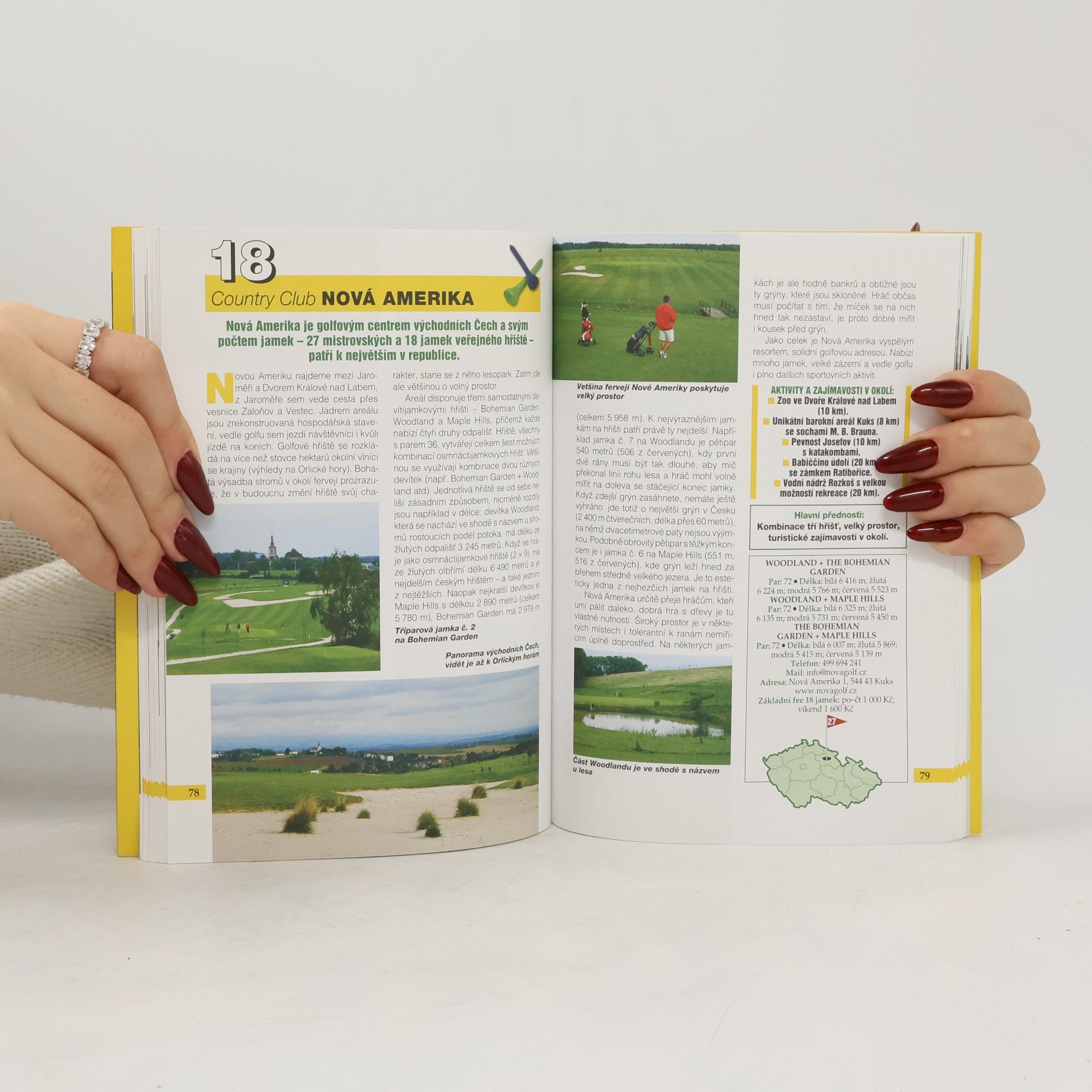 Andrej Halada Golf křížem krážem po Česku