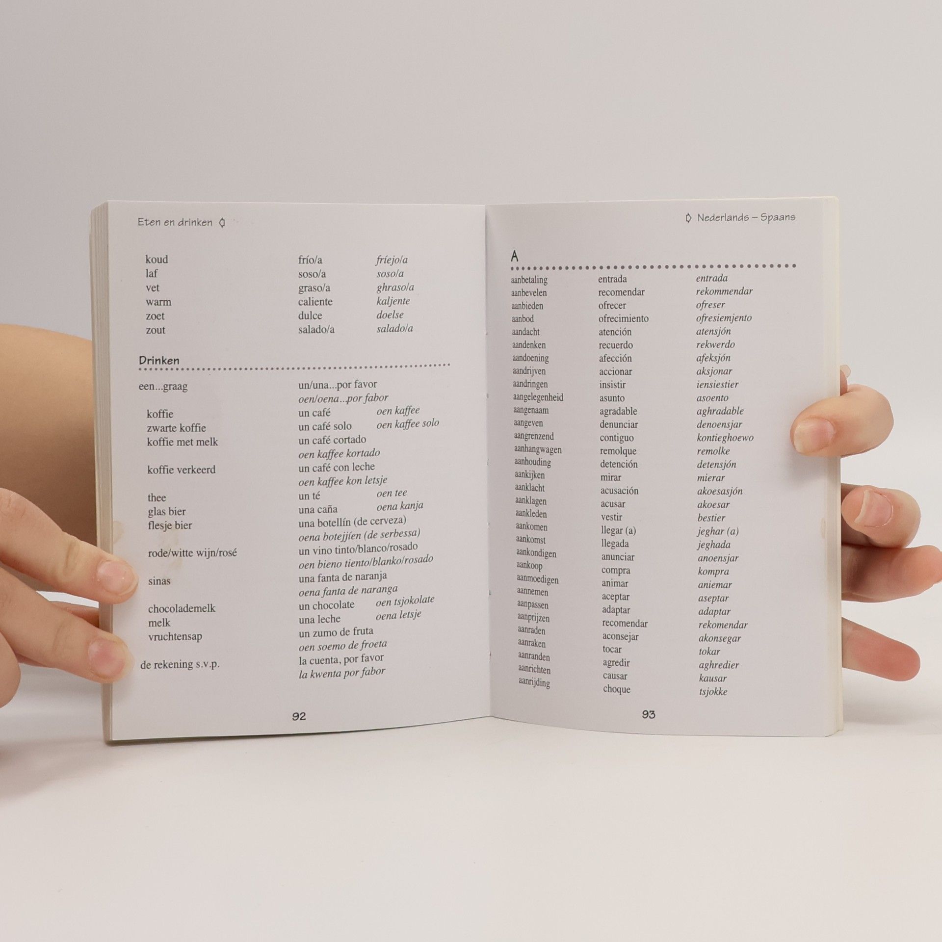 Various authors Taalgids Spaans