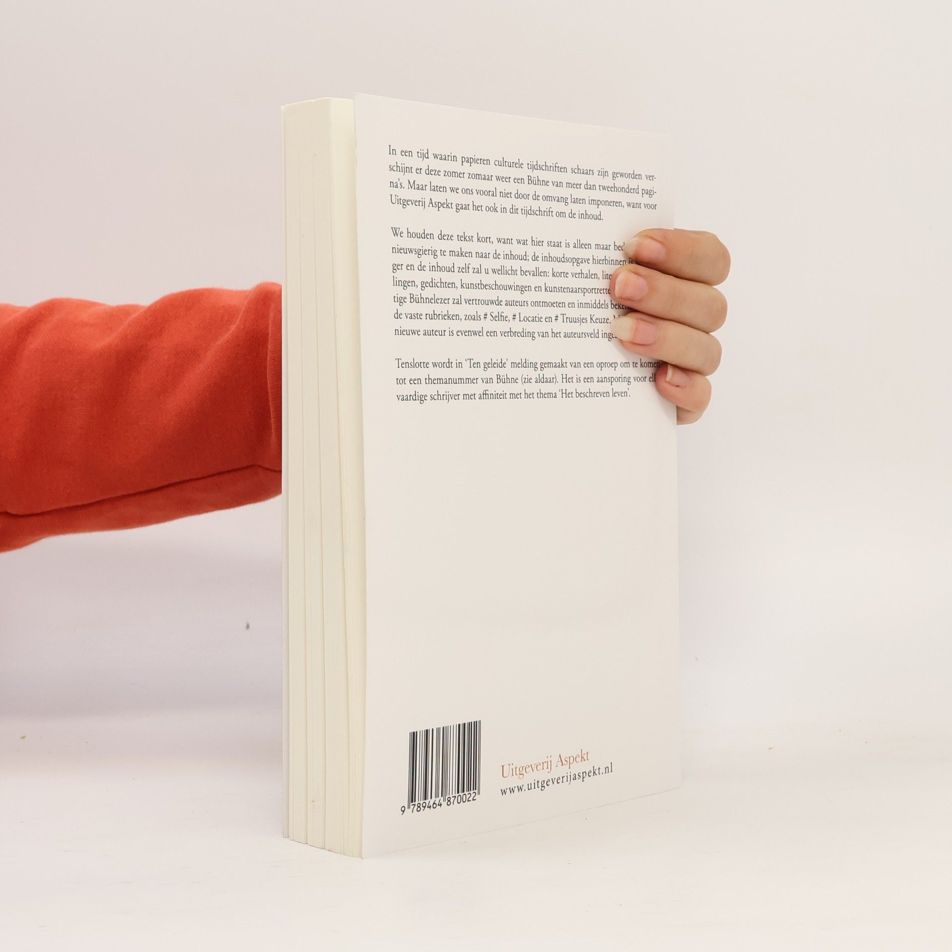 Bühne 17: Literatuur/cultuur