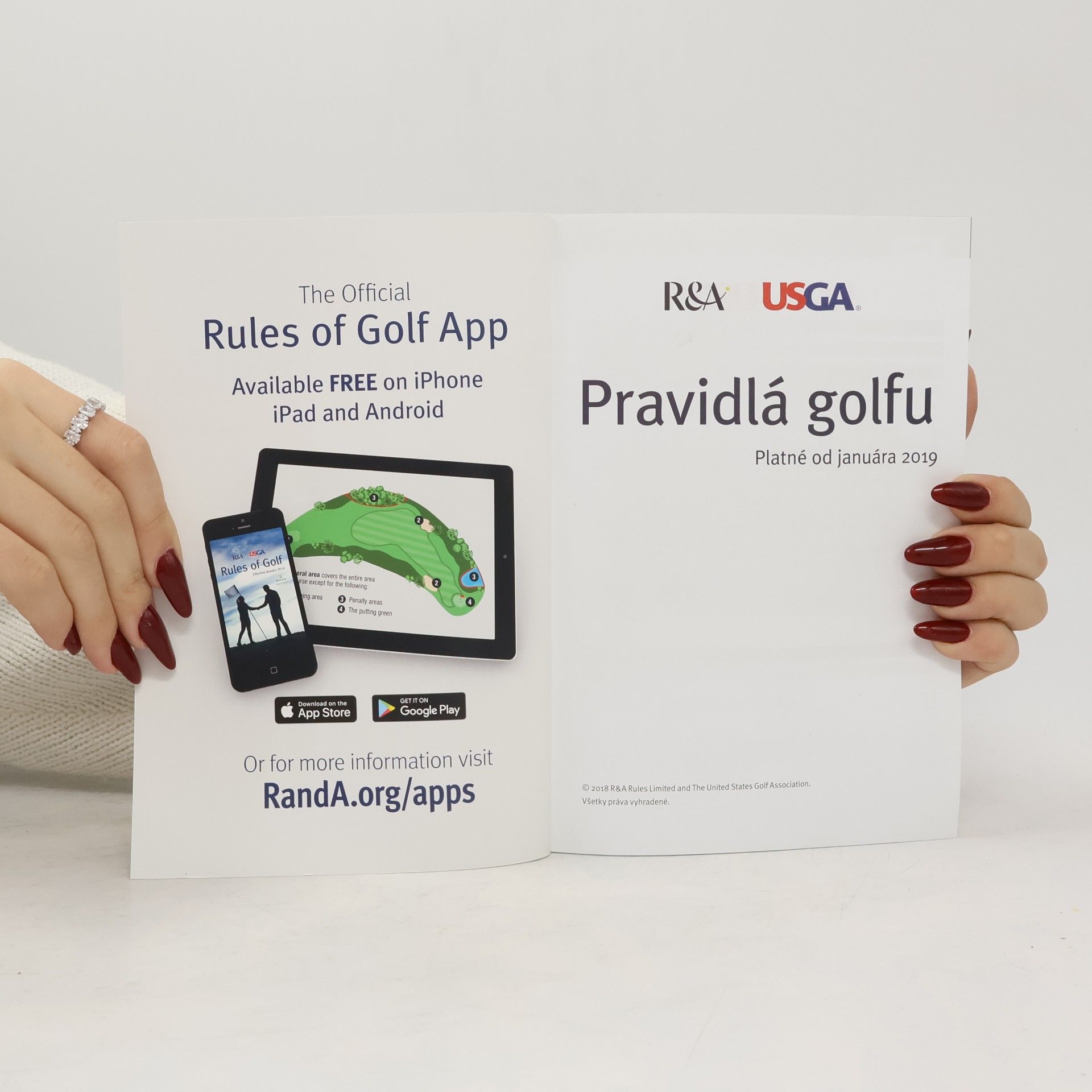 Autorenkollektiv Hráčska edícia. Pravidlá golfu