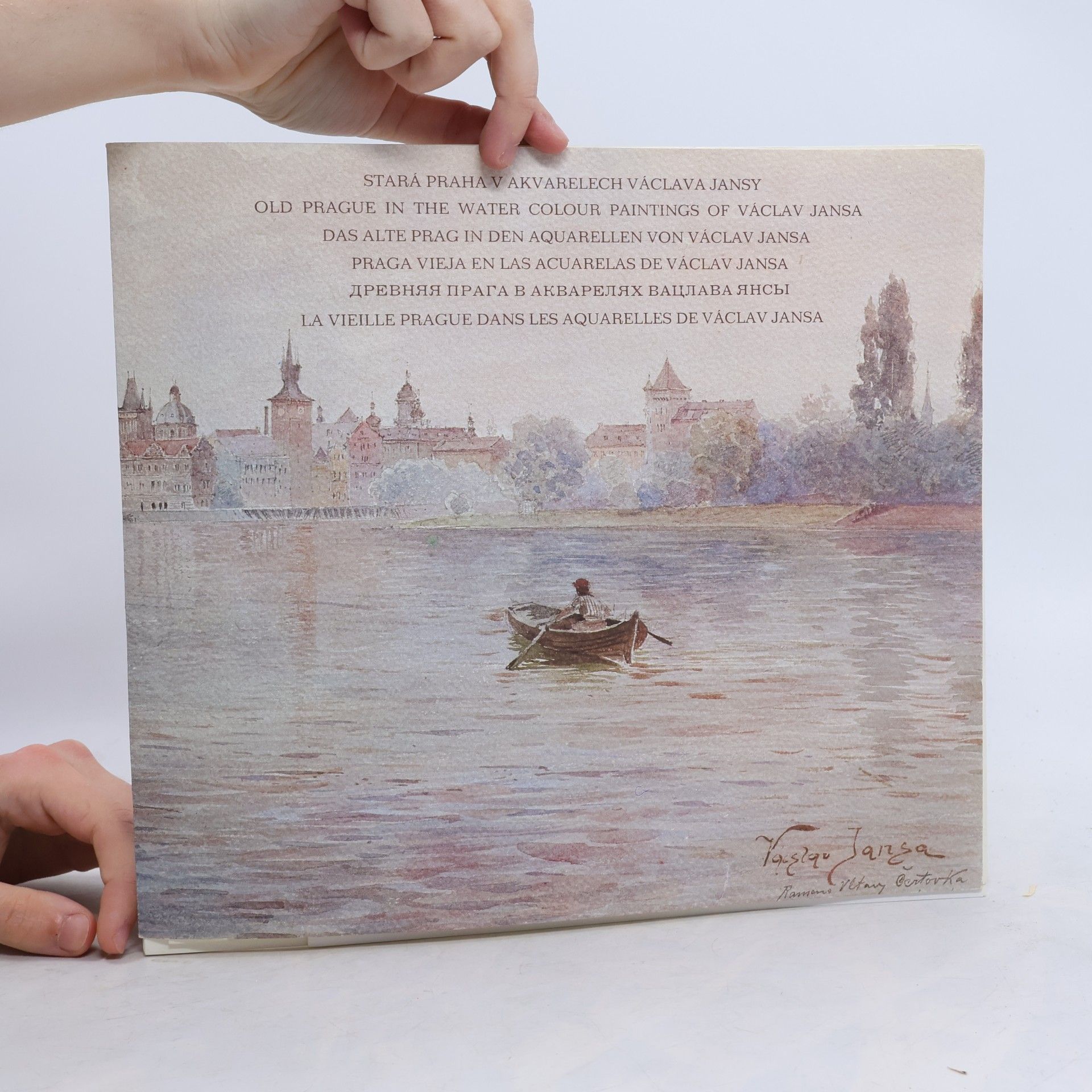 Jansa Václav Stará Praha v akvarelech Václava Jansy Old Prague in the water colour paintings of Václav Jansa Das alte Prag in den Aquarellen von Václav Jansa Praga vieja en las acuarelas de Václav Jansa Drevnjaja Praga v akvareljach Vaclava Jansy La vieille Prague dans les aquarelles de Václav Jansa
