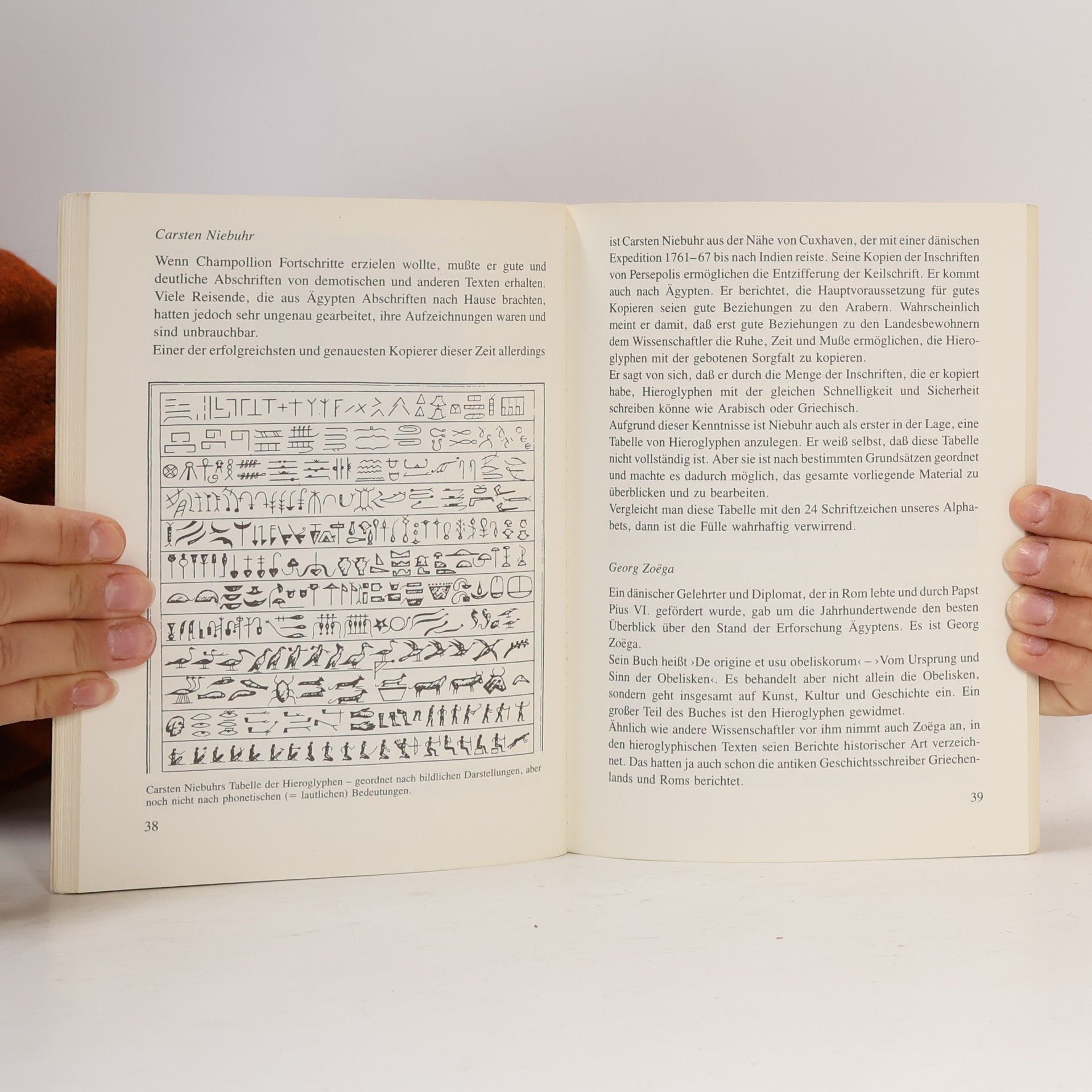 Rudolf Majonica Das Geheimnis der Hieroglyphen. Die abenteuerl. Entschlüsselung d. ägypt. Schrift durch Jean Francois Champollion