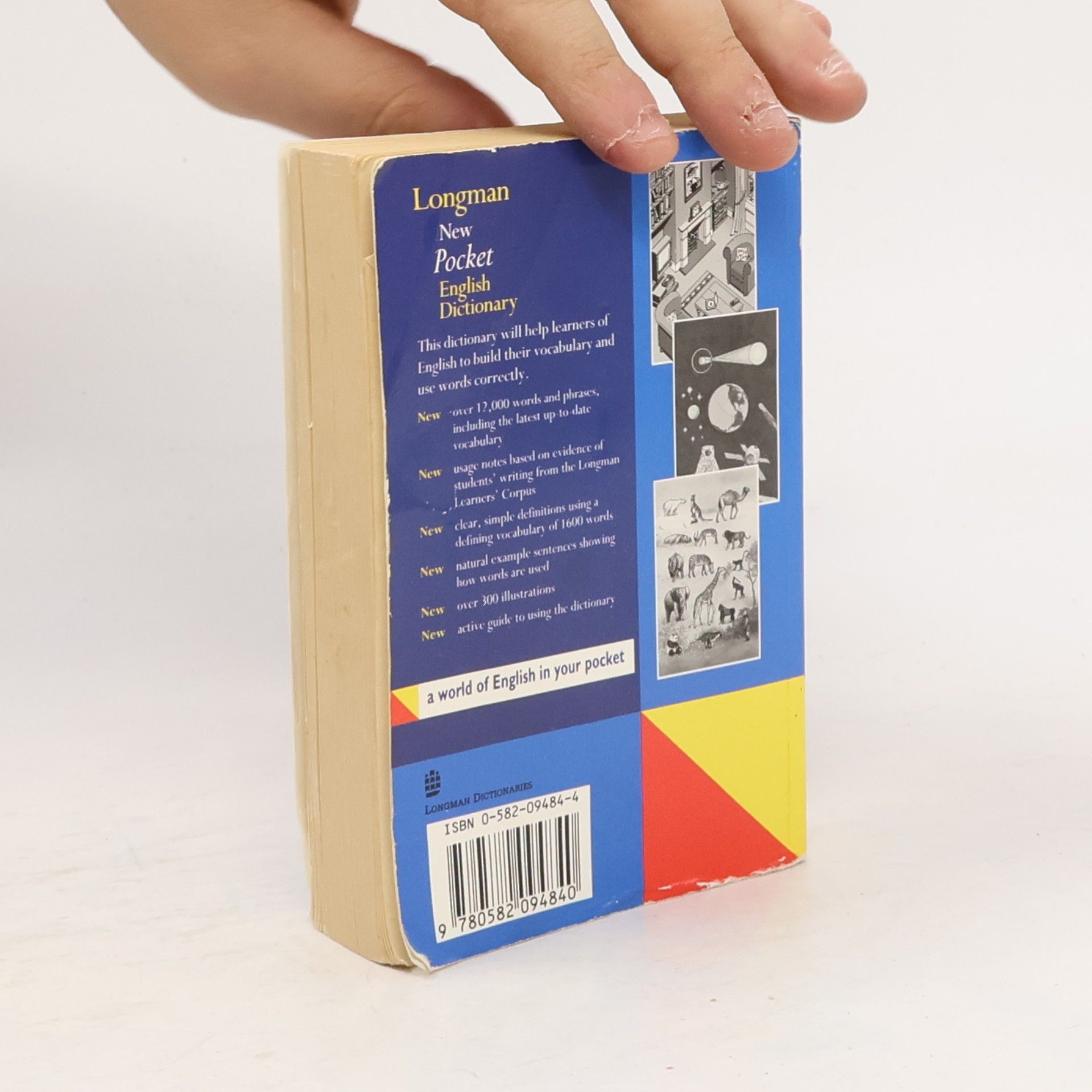 Longman Publishing Longman New Pocket English Dictionary - New Edition - Now With 12 Full Page Illustrations