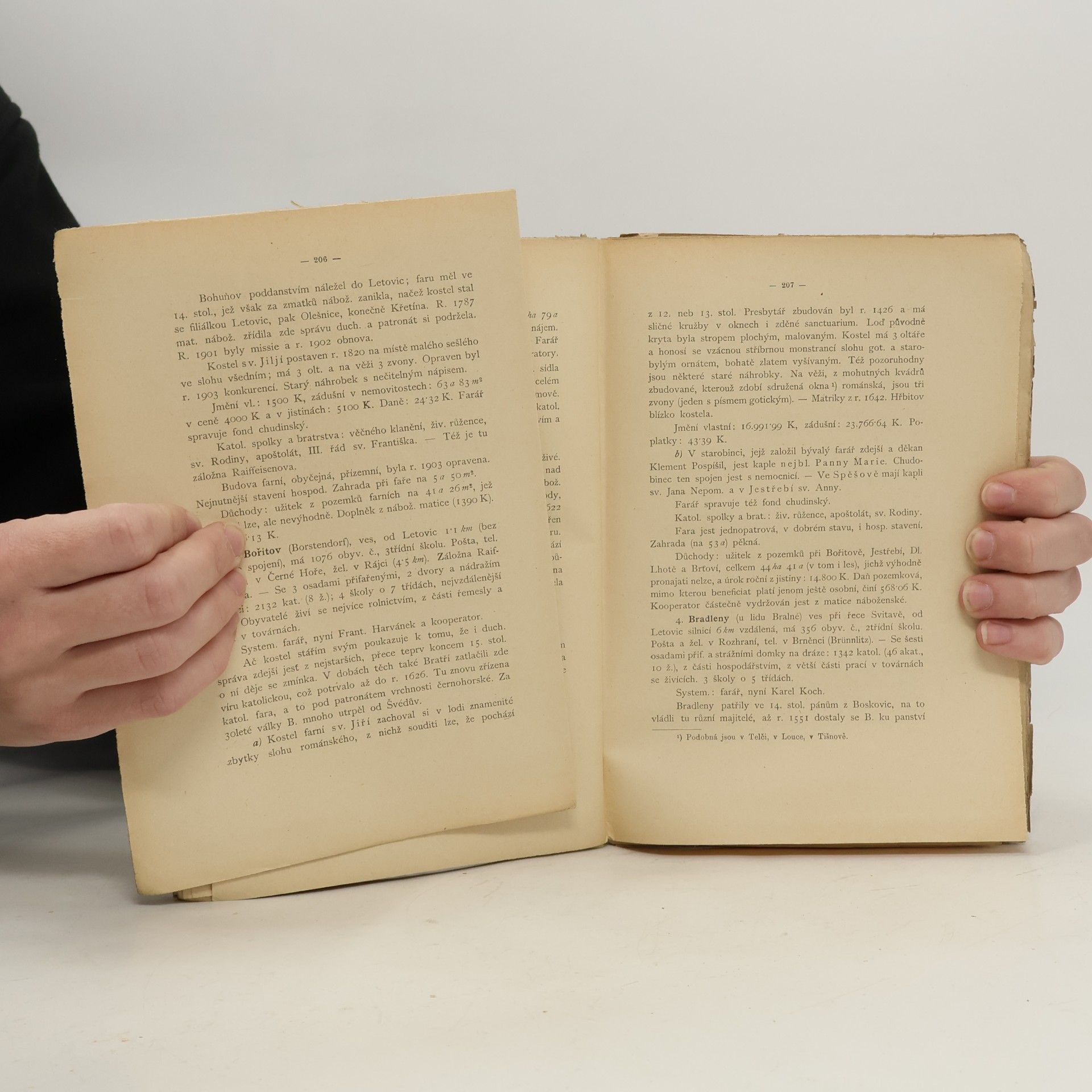 Alois Hrudička Topografie diecese Brněnské