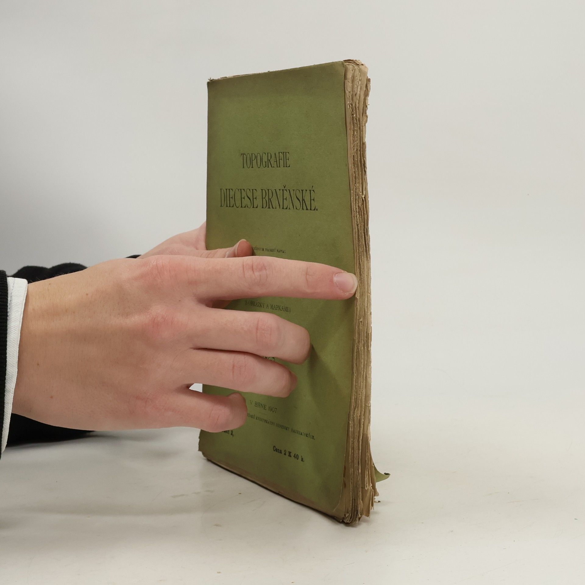 Alois Hrudička Topografie diecese Brněnské