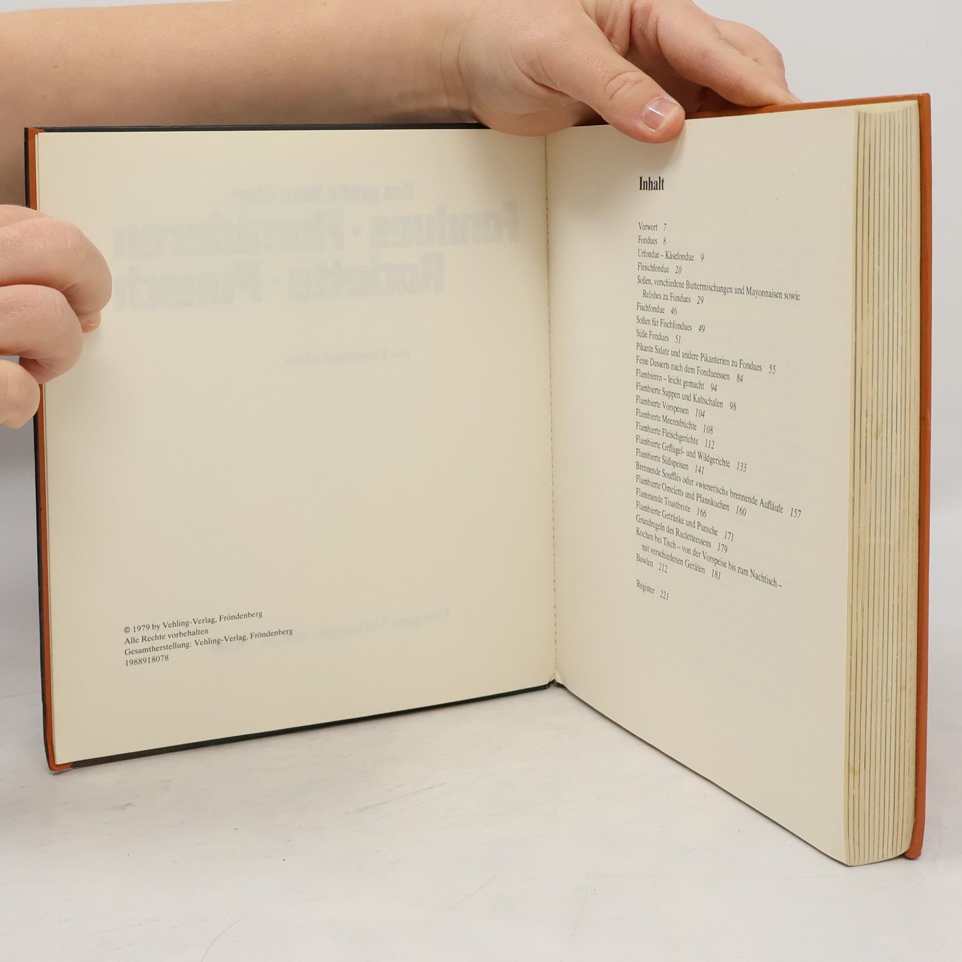 Christiane Claus Das grosse Buch über Fondues, Flambieren, Raclette, Punsch