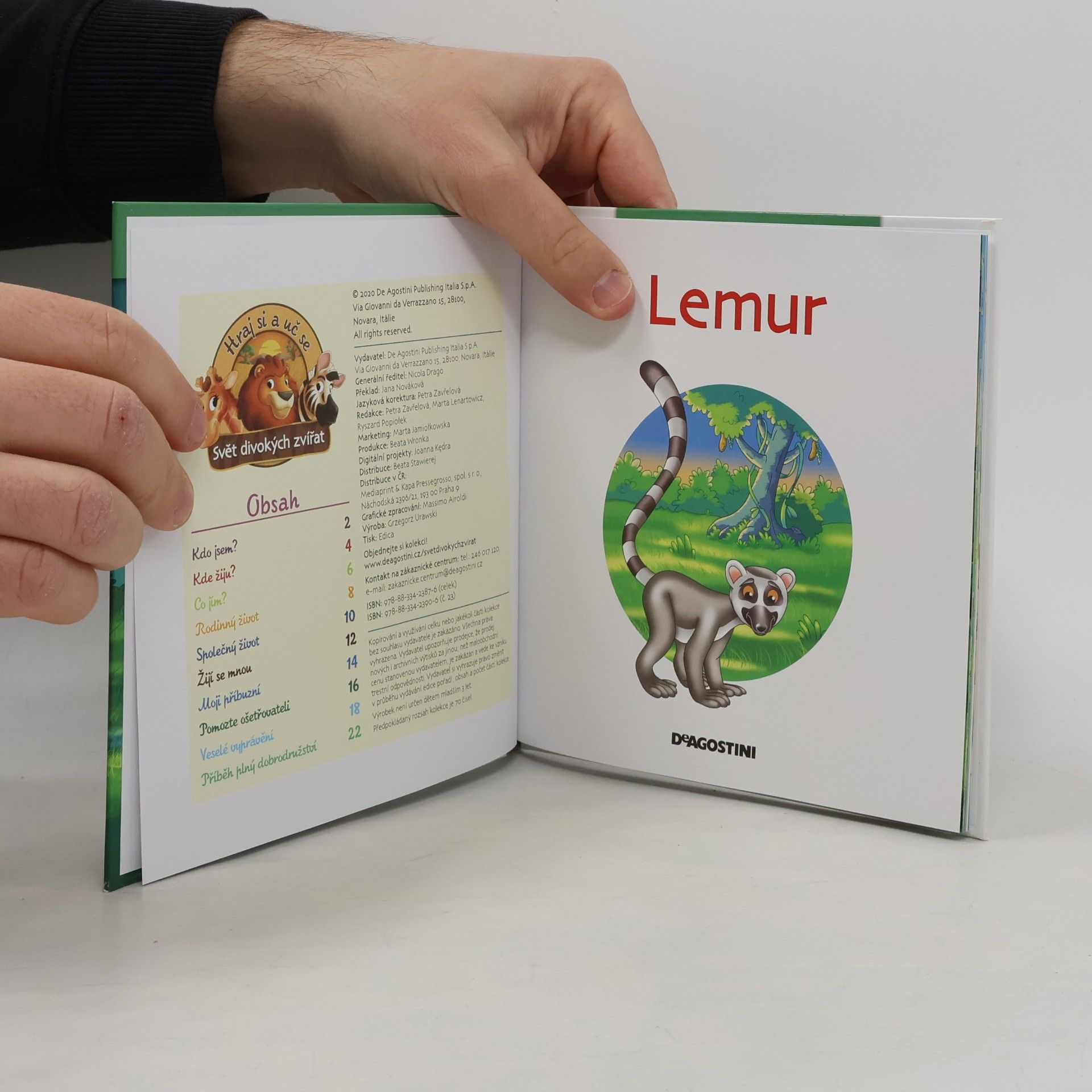 Kolektív autorov Bydlím v lese 23. Lemur