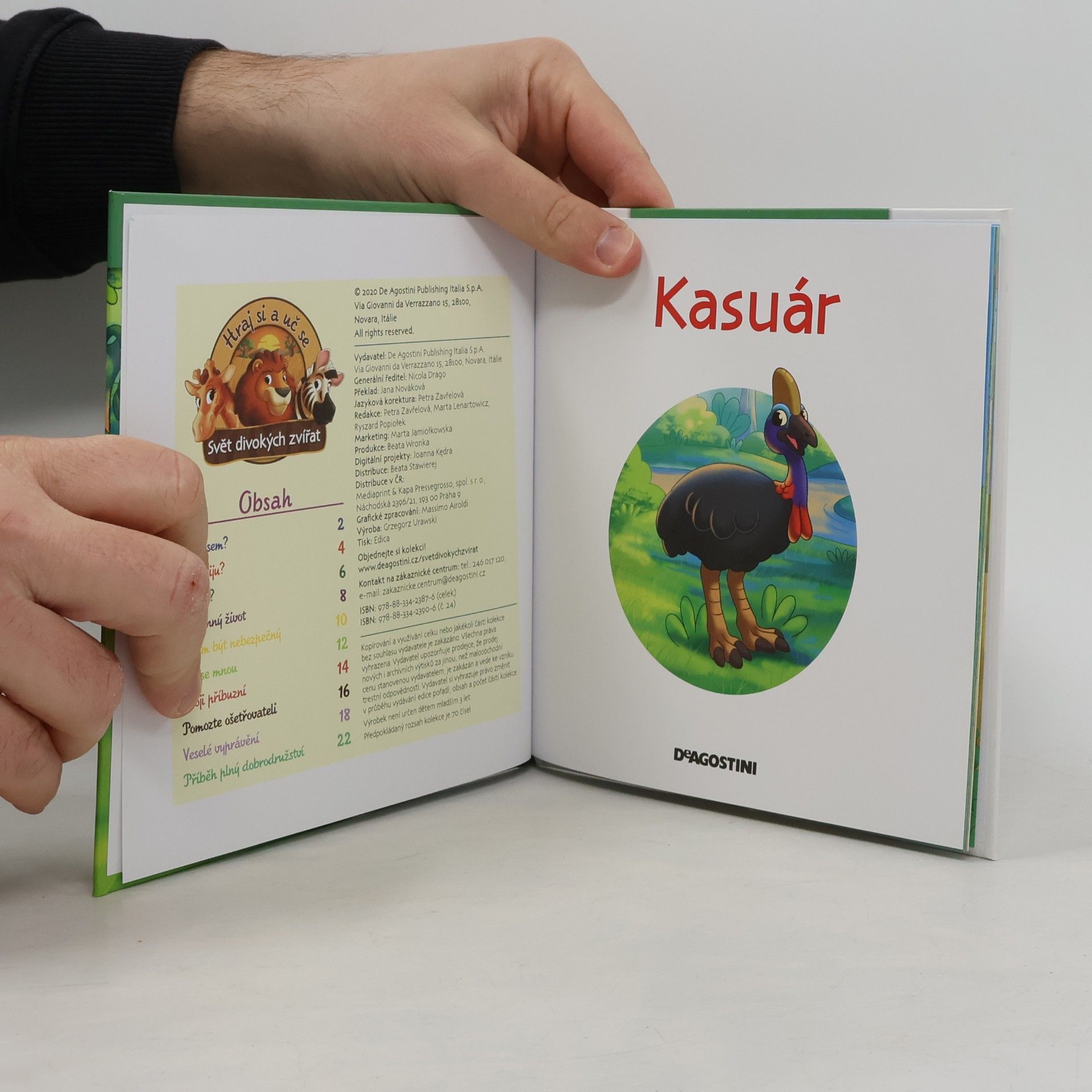 Kolektív autorov Bydlím v lese 24. Kasuár