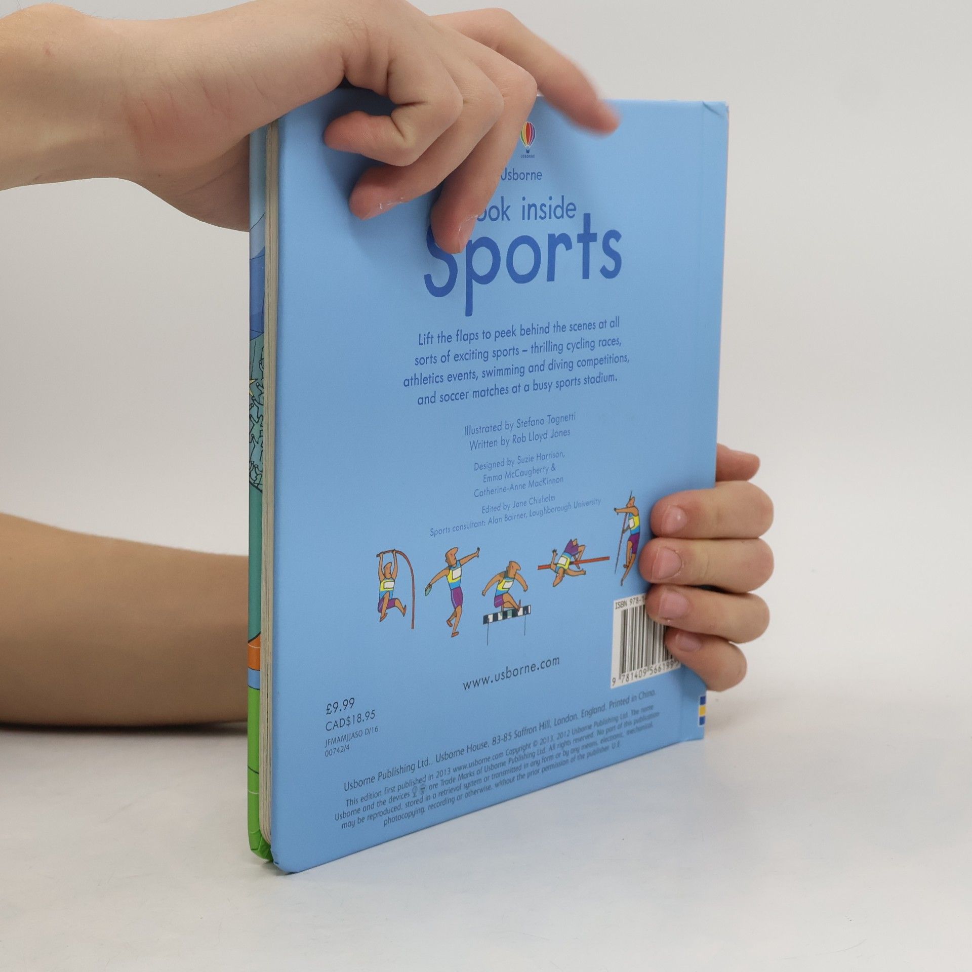 Stefano Tognetti Look inside sports : with 60 flaps to lift