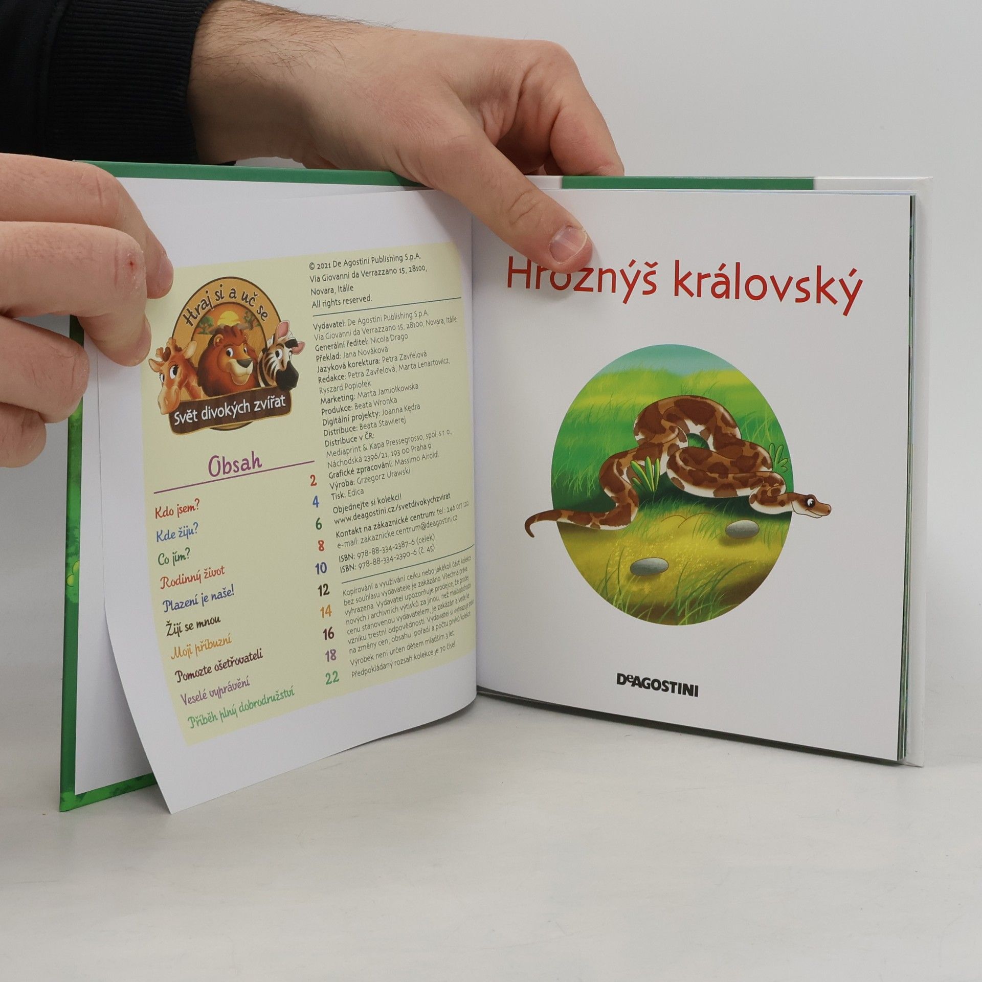 Autorenkollektiv Bydlím v lese 45. Hroznýš královský