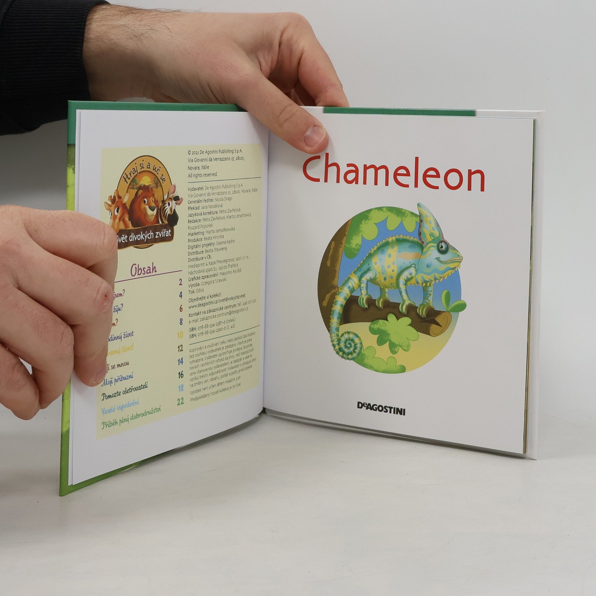 Kolektiv autorů Bydlím v lese 46. Chameleon