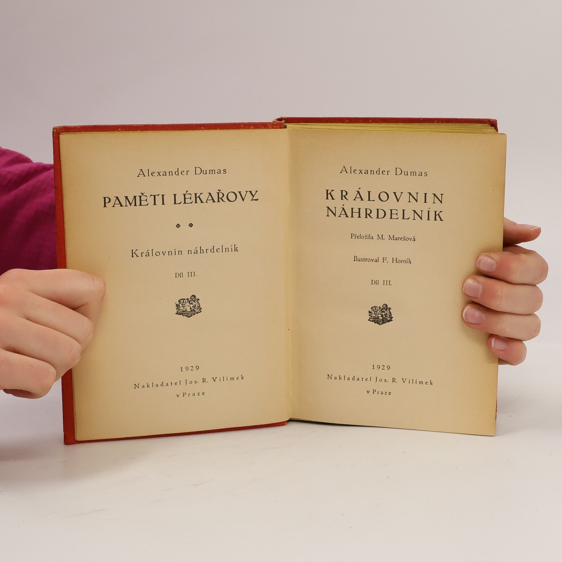 Alexandre Dumas der Ältere Paměti lékařovy. Královnin náhrdelník III.
