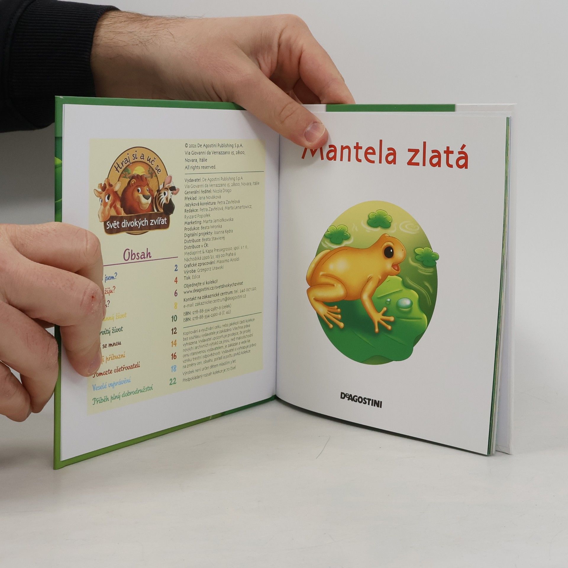 Kolektiv autorů Bydlím v lese 42. Mantela zlatá