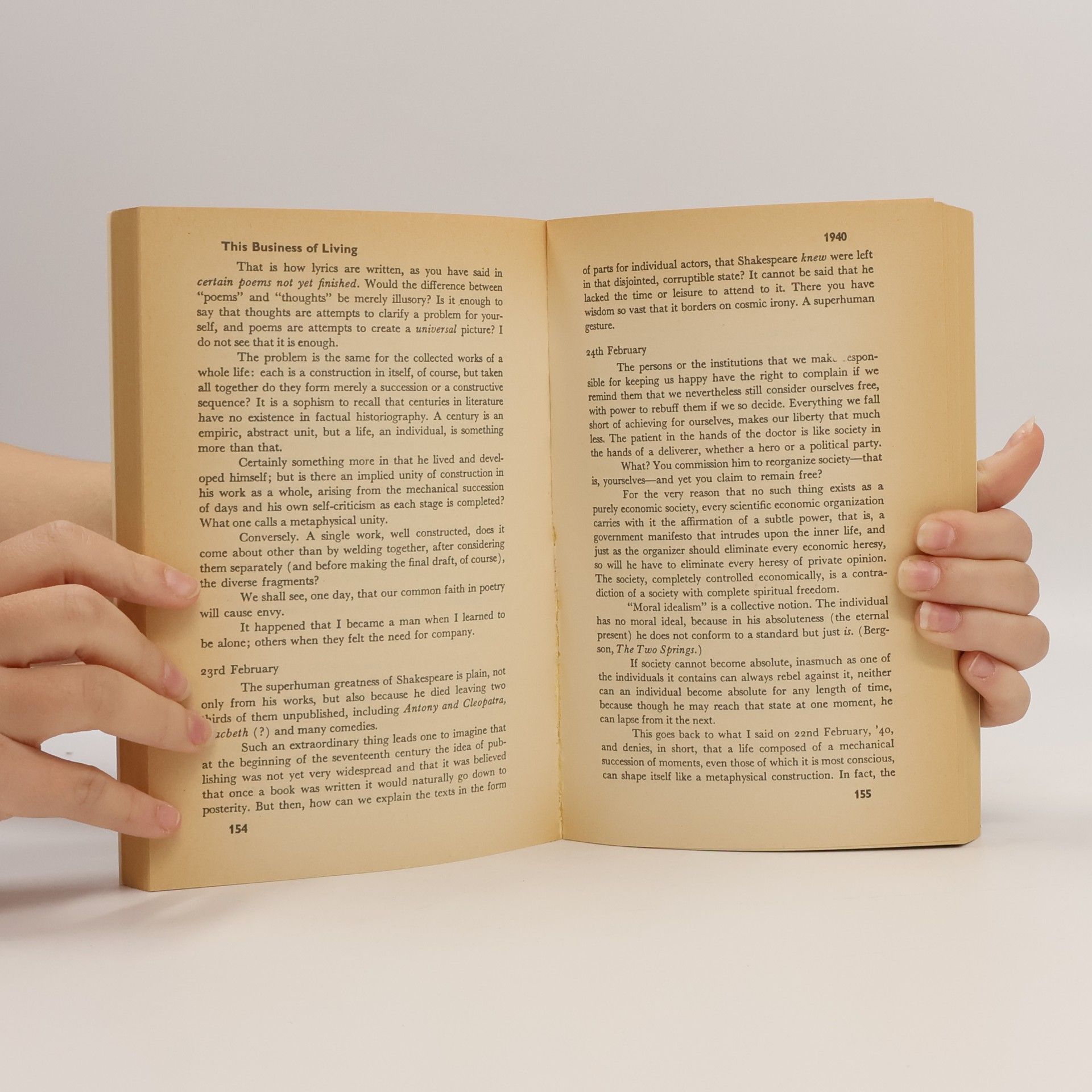 Cesare Pavese This Business of Living