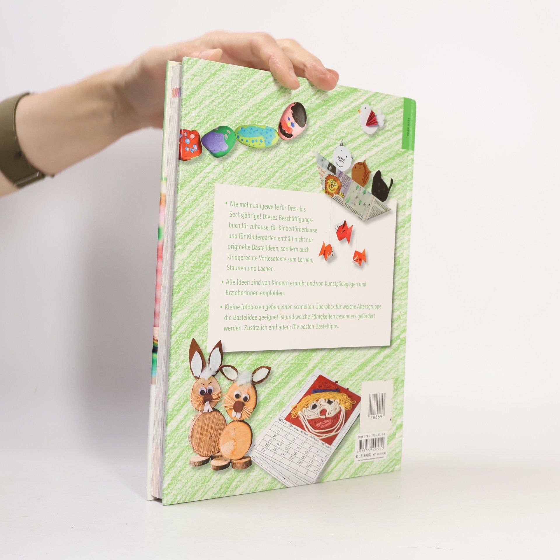 Monique Rahner Das große Vorschul-Bastelbuch für Kinder von 3 bis 6 Jahren