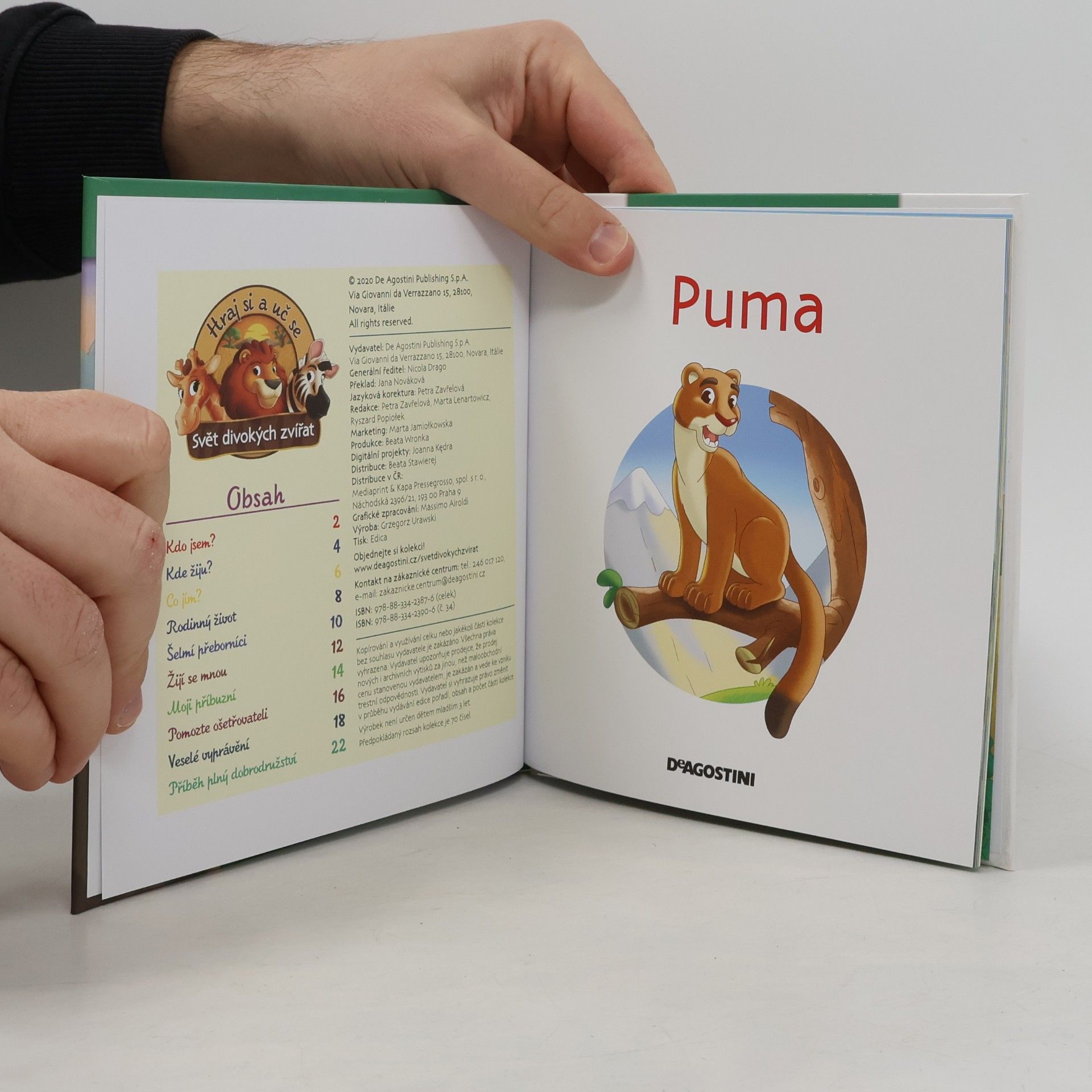 Kolektiv autorů Bydlím v lese 34. Puma