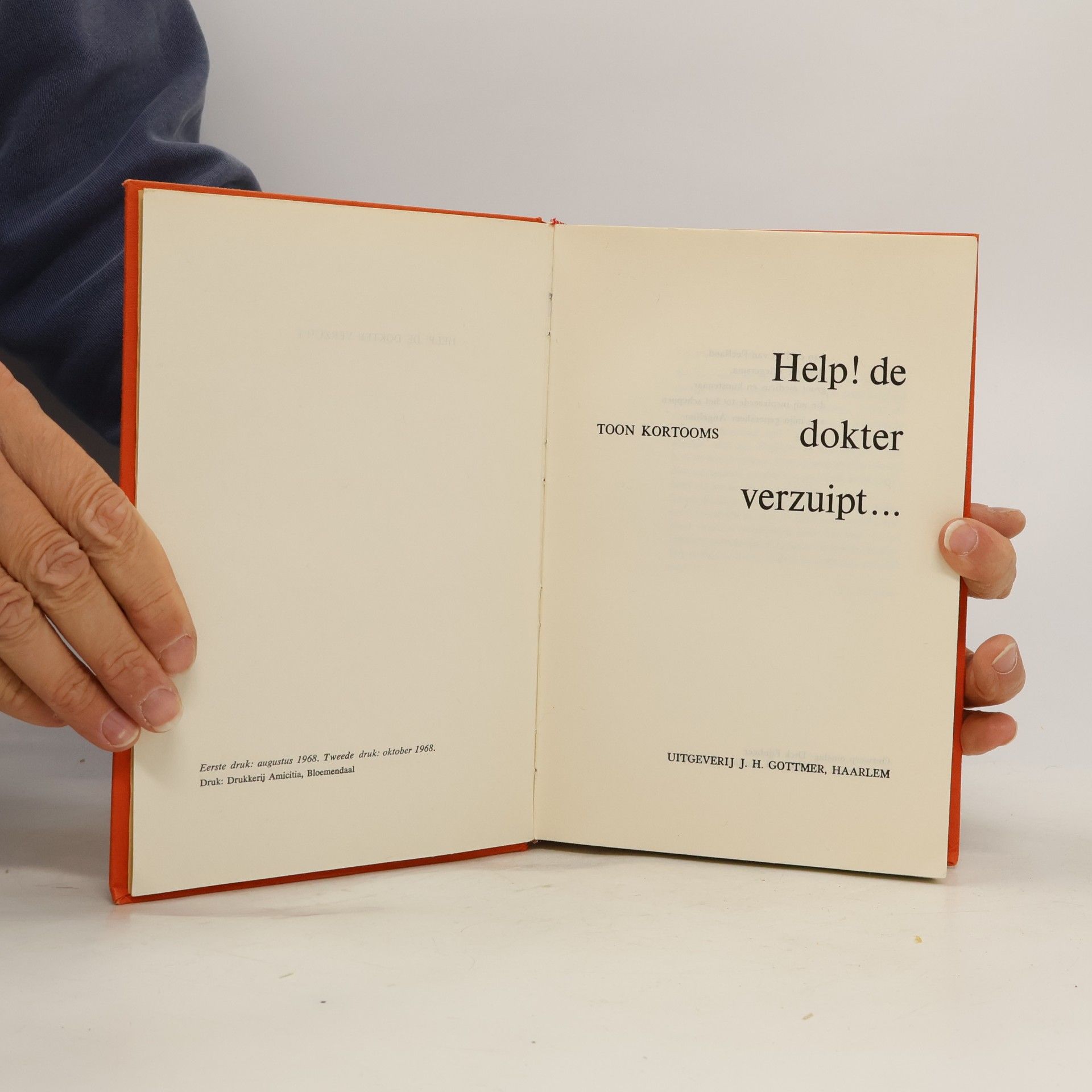 Toon Kortbooms Help! de dokter verzuipt...