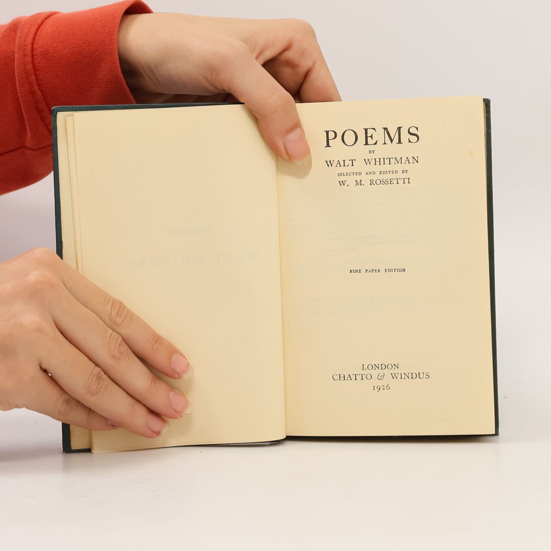 Walt Whitman POEMS