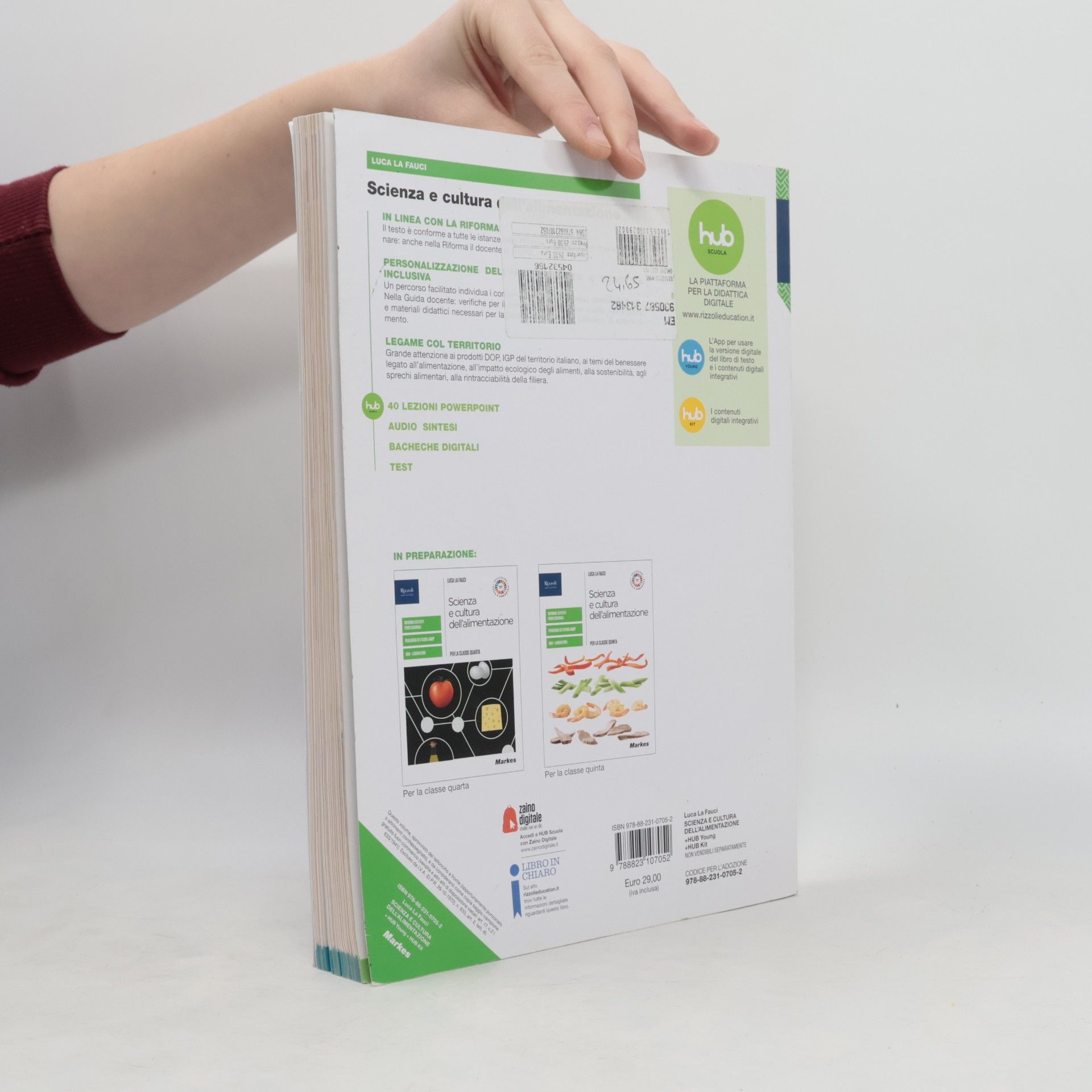 Luca La Fauci Scienza e cultura dell'alimentazione. Per la 3ª classe delle Scuole superiori. Con e-book. Con espansione online - Riforma istituti professionali - Percorso di studio easy - UDA - Laboratori