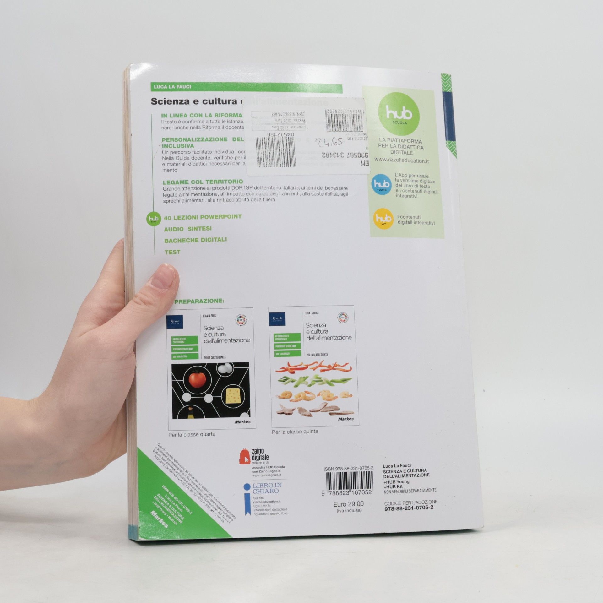 Luca La Fauci Scienza e cultura dell'alimentazione. Per la 3ª classe delle Scuole superiori. Con e-book. Con espansione online - Riforma istituti professionali - Percorso di studio easy - UDA - Laboratori