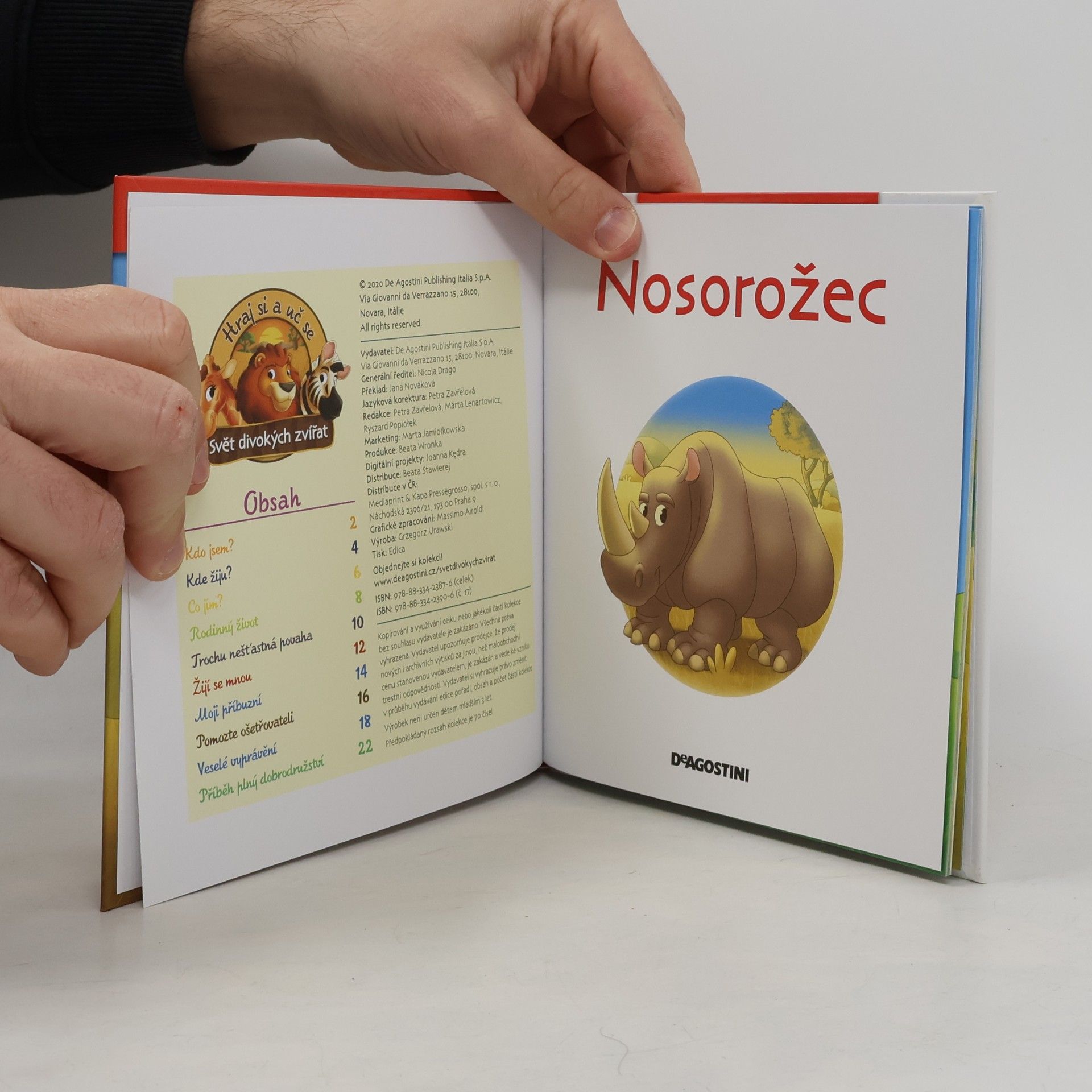 Autorenkollektiv Bydlím v savaně 17. Nosorožec