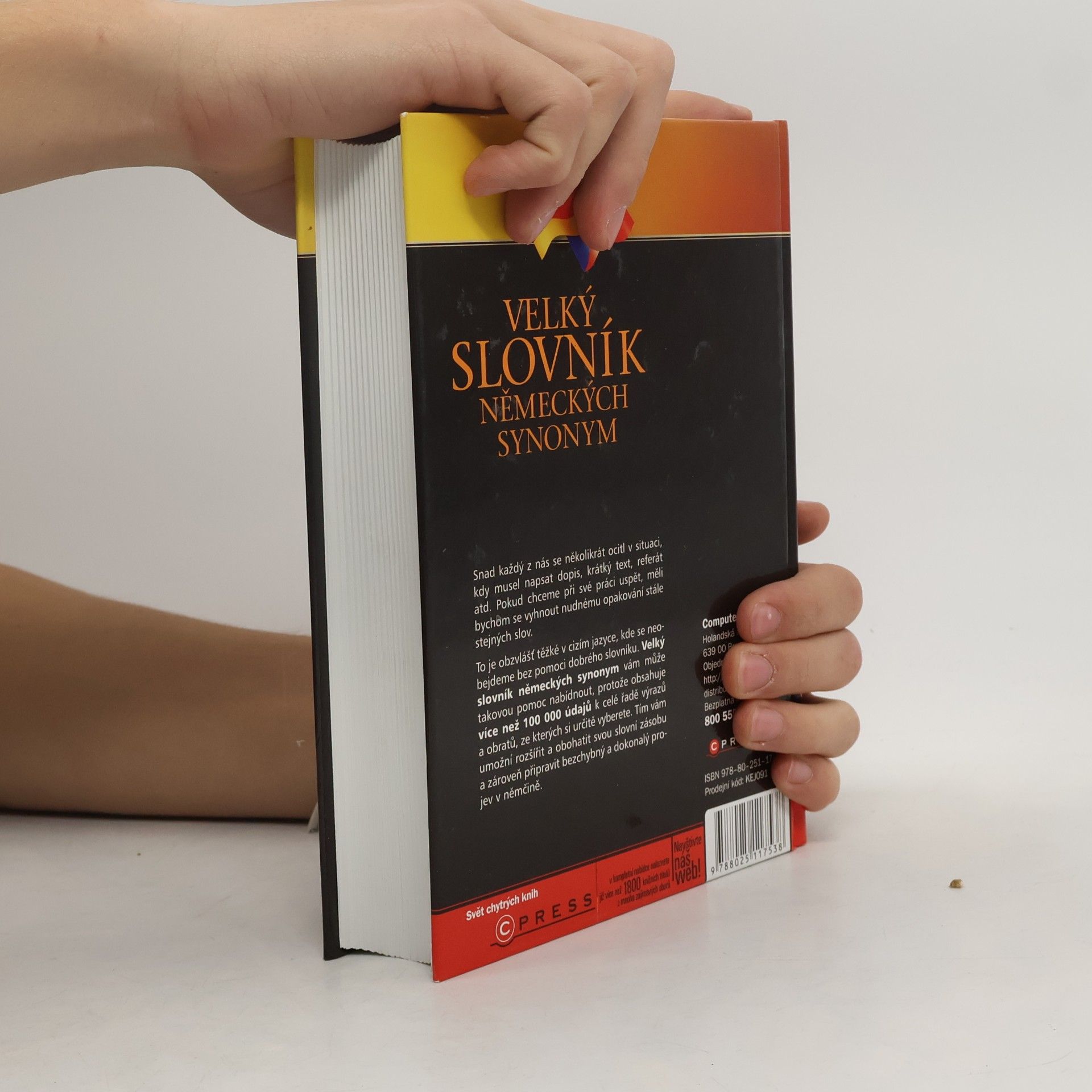 Bernhard Iglhaut Velký slovník německých synonym