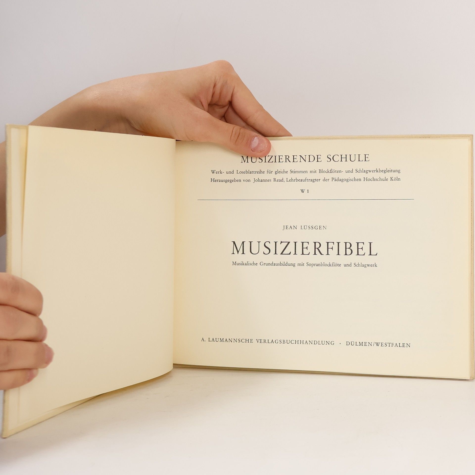 Jean Lüssgen Musizierfibel