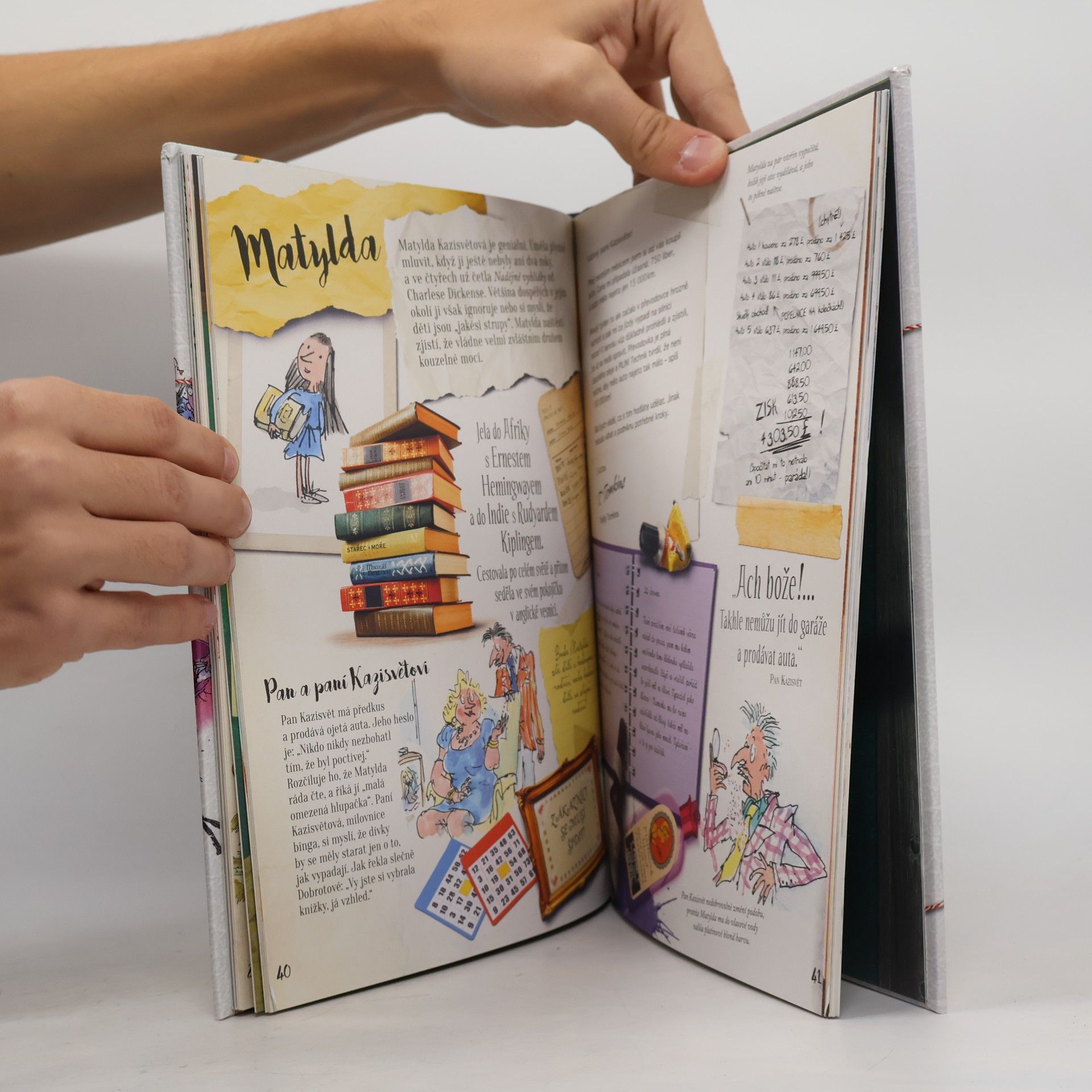 Quentin Blake Čarokrásnické světy Roalda Dahla