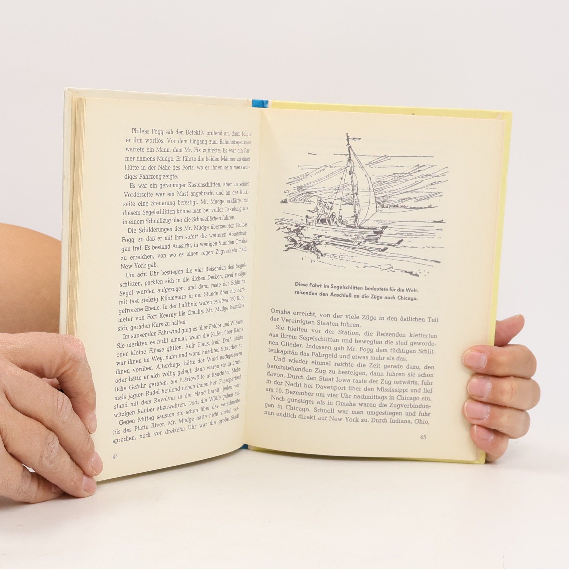 Jules Verne Der Wettlauf mit der Zeit