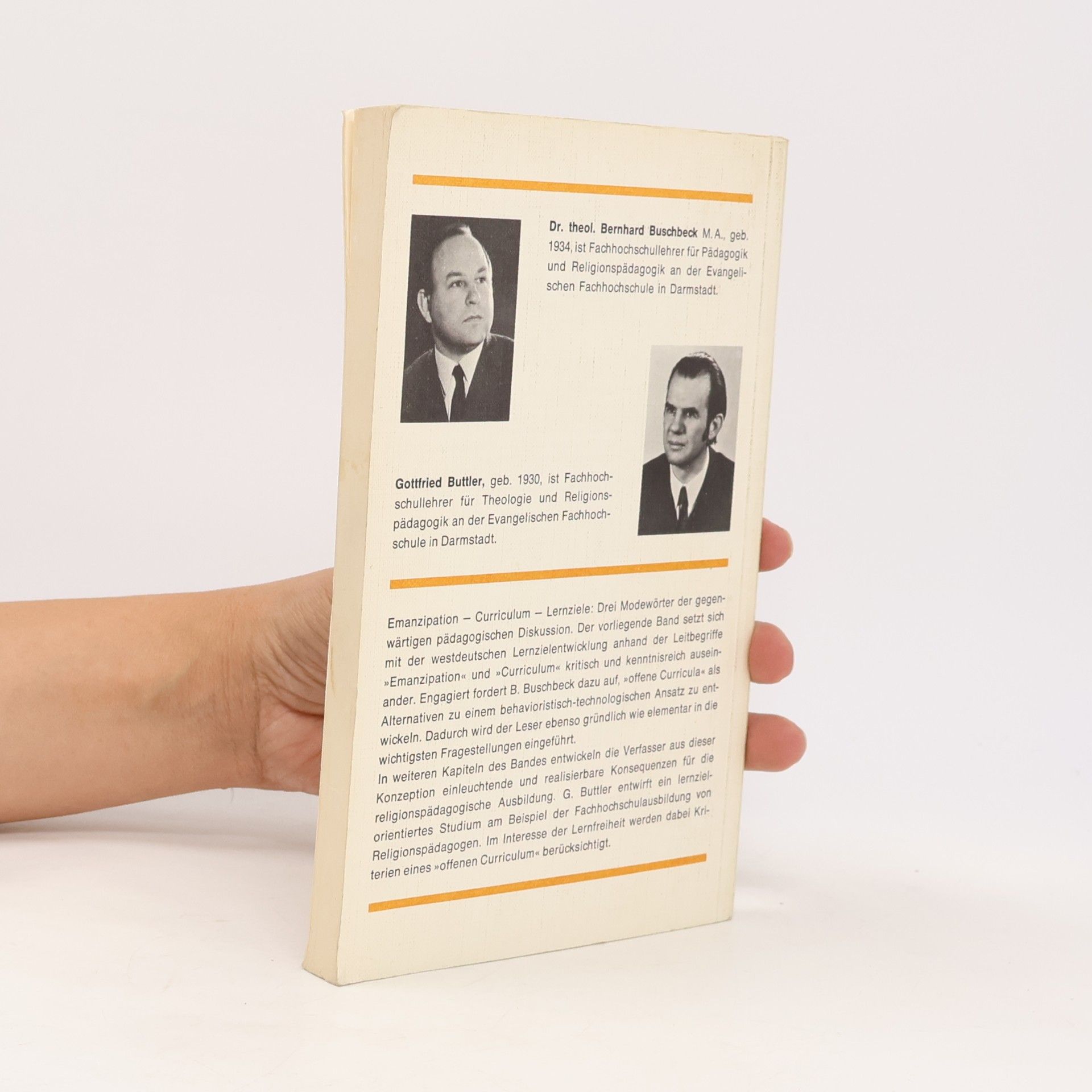 Bernhard Buschbeck Lernziele und Lernfreiheit