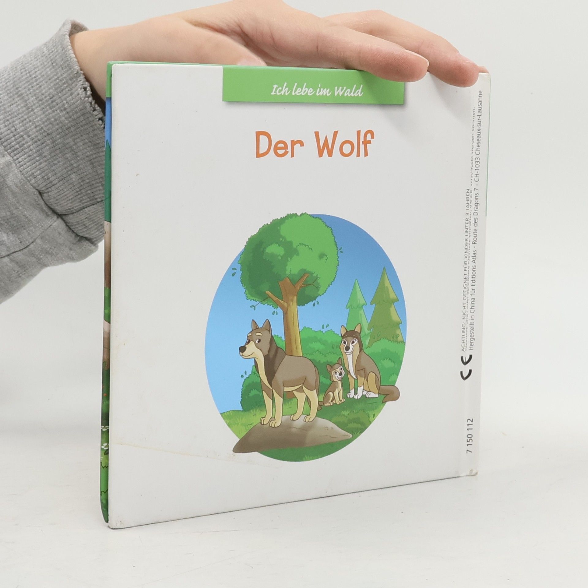 Kolektiv autorů Ich lebe im Wald. Der Wolf