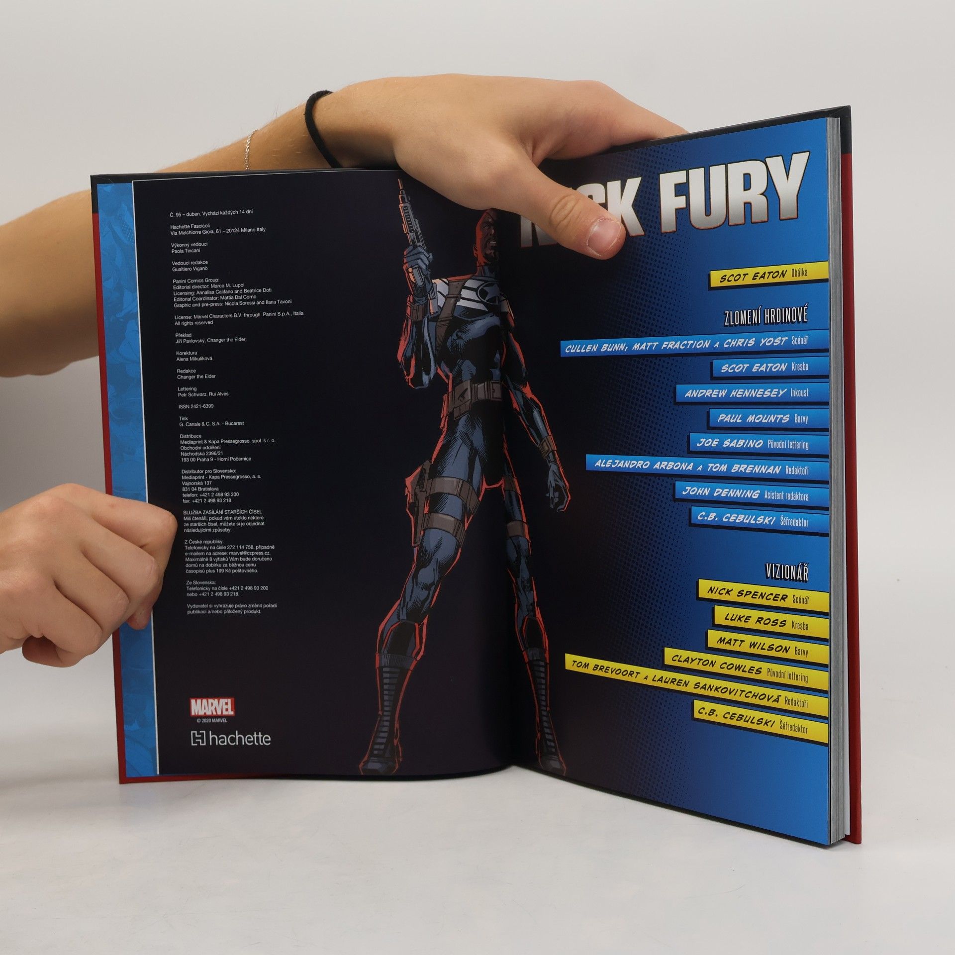 Collectif d'auteurs Nejmocnější hrdinové Marvelu 95. Nick Fury Jr.