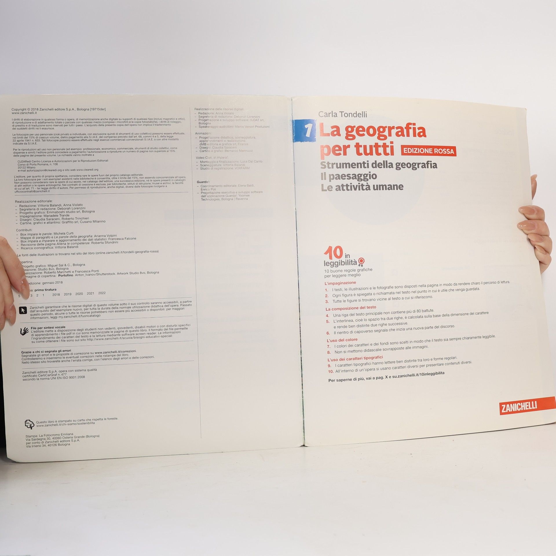 Carla Tondelli La geografia per tutti. Per le scuole superiori. Strumenti della geografia. Il paesaggio. Le attività umane - Edizione rossa