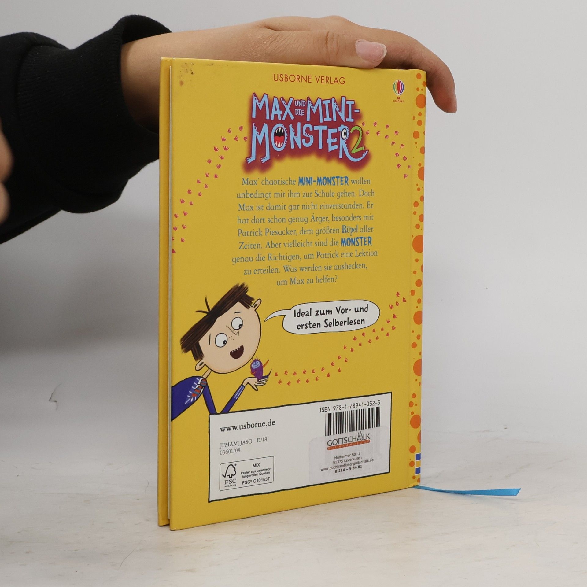 Zanna Davidson Max und die Mini-Monster - 2: Monster-Chaos in der Schule