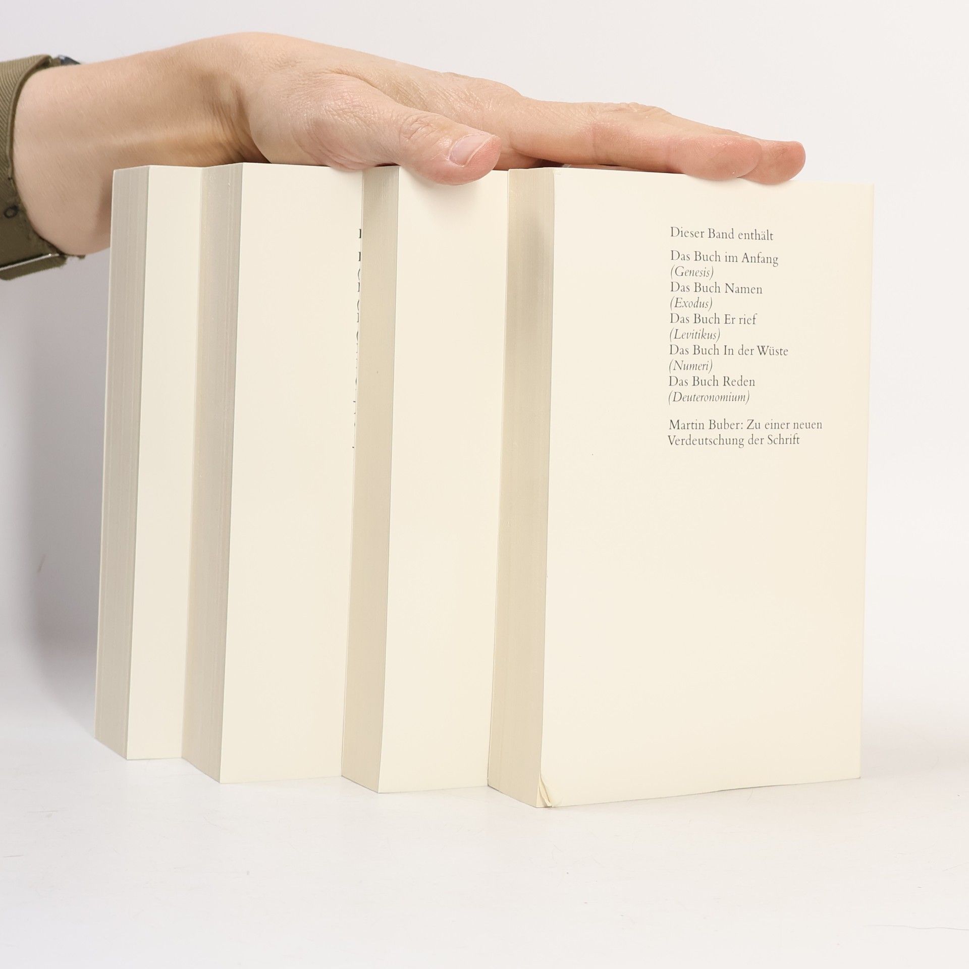 Martin Buber Die Schrift 1-4
