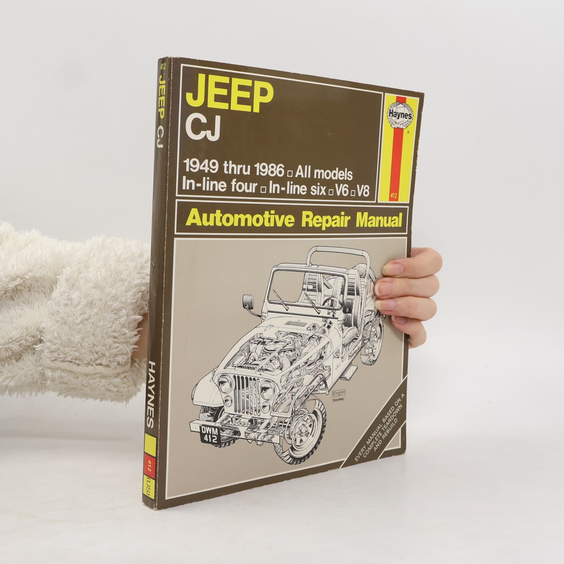 Larry Warren Pierce Jeep CJ Automotive Repair Manual, 1949-1986